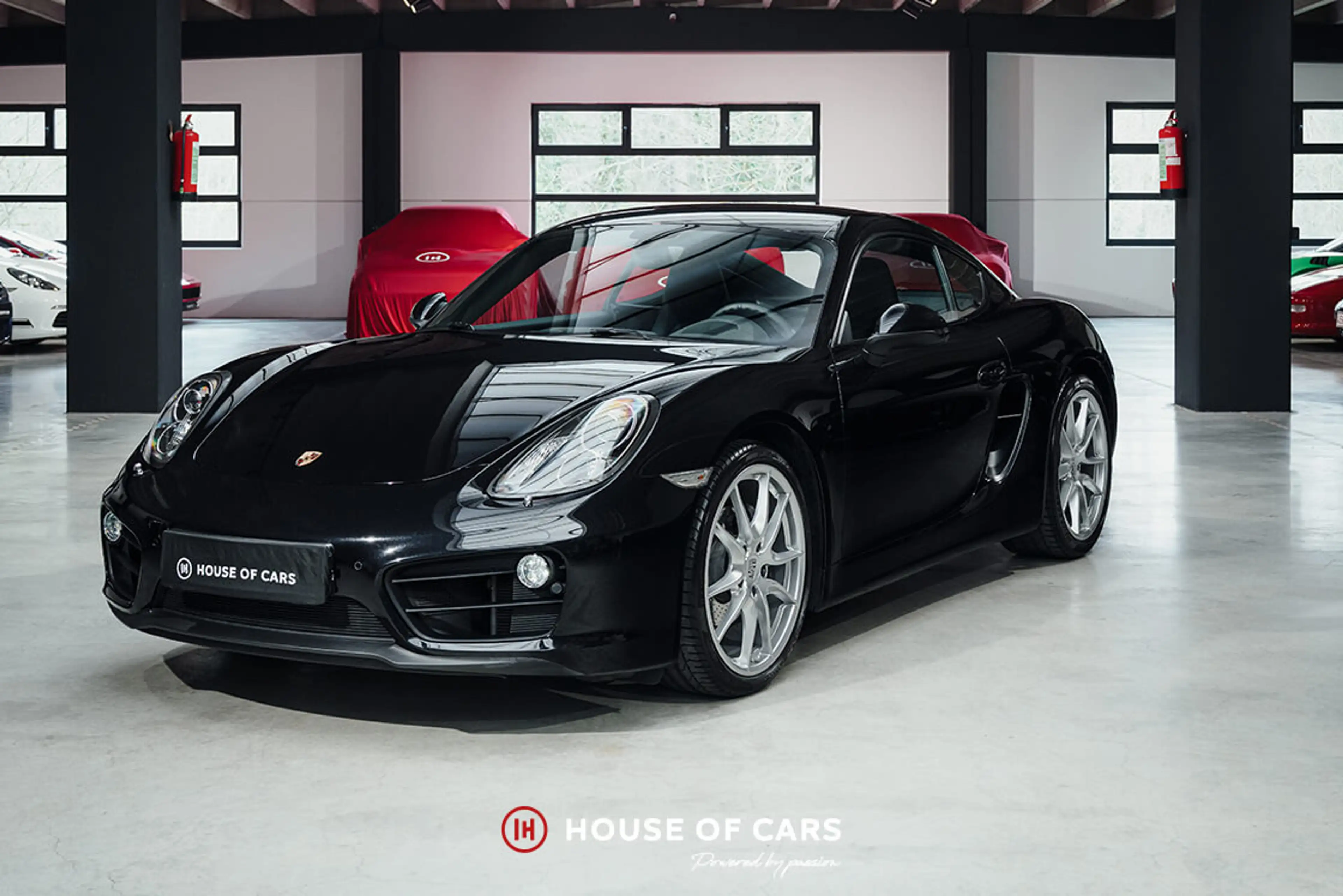 Porsche Cayman 981 2.7 PDK - 1st paint - Deep Black Metallic — photo 2