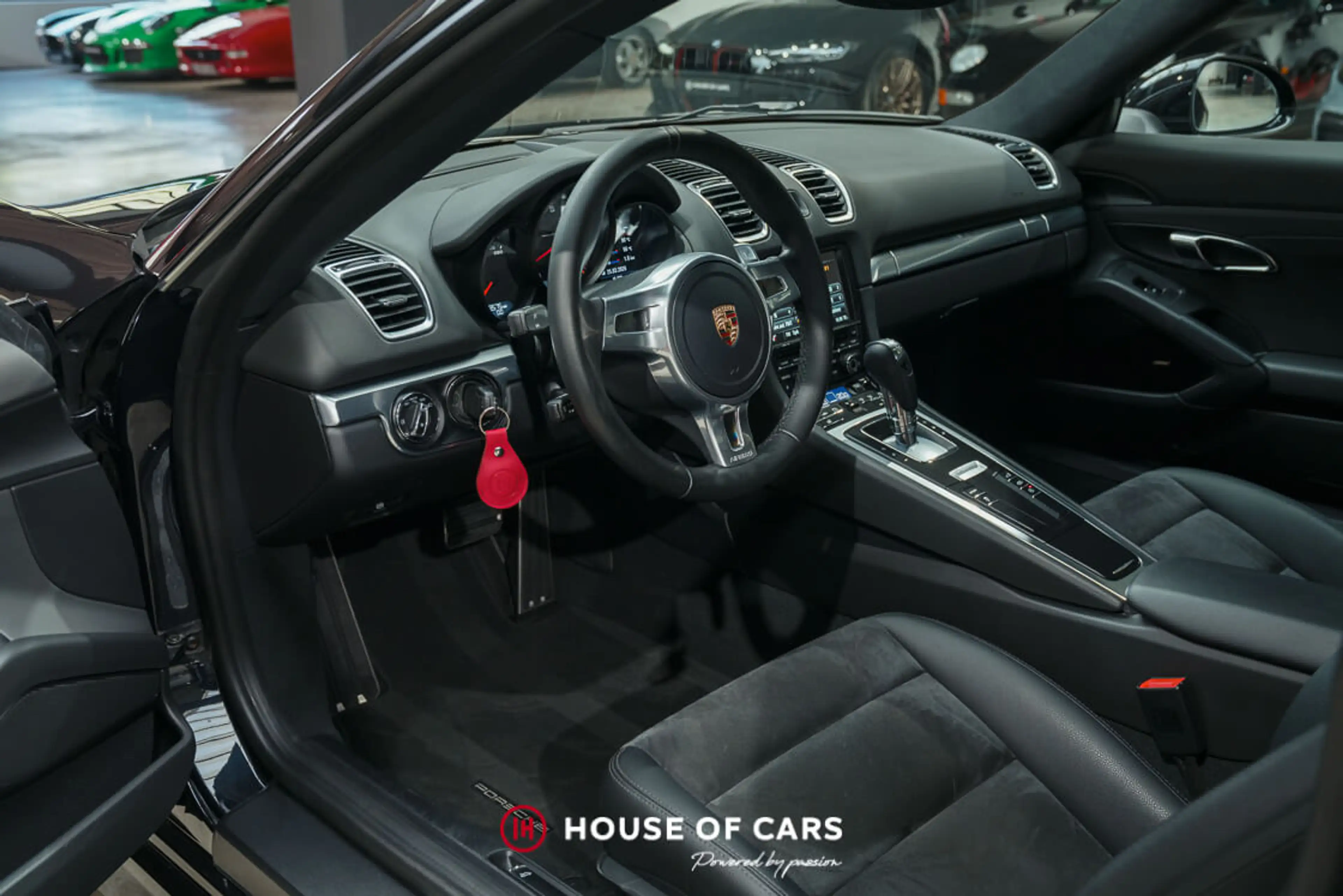 Porsche Cayman 981 2.7 PDK - 1st paint - Deep Black Metallic — photo 14