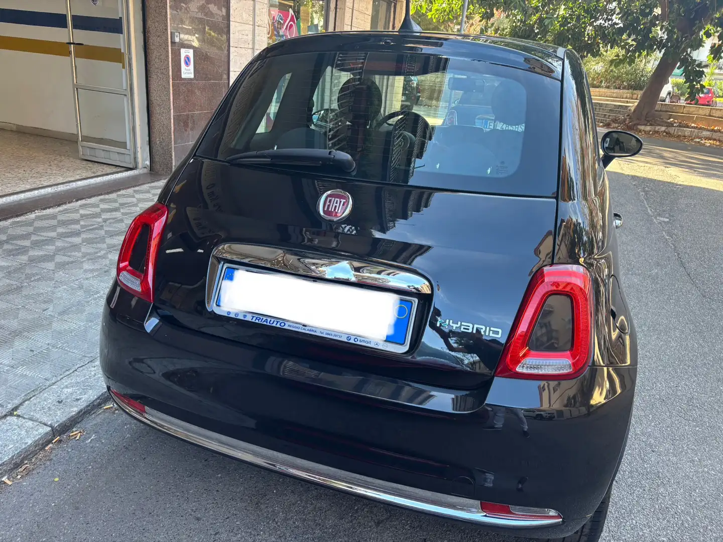 Fiat 500 1.0 hybrid (Red) 70cv Negro - 2