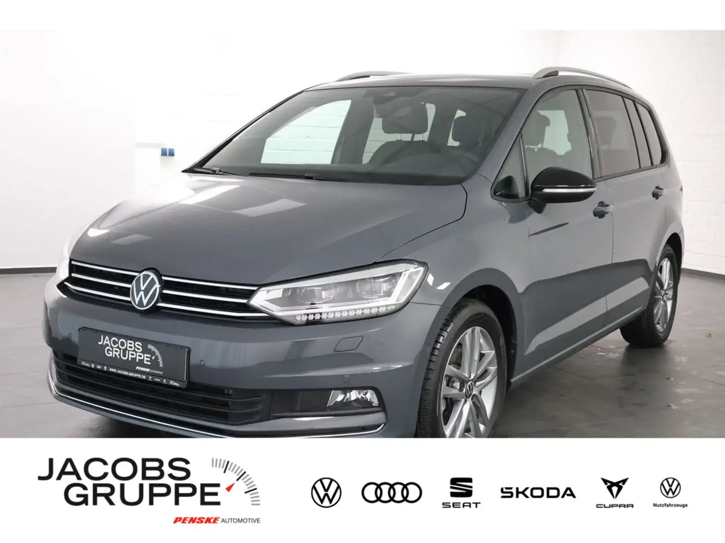 Volkswagen Touran 2.0 TDI Goal DSG,Navi,LED,AHK Grau - 1