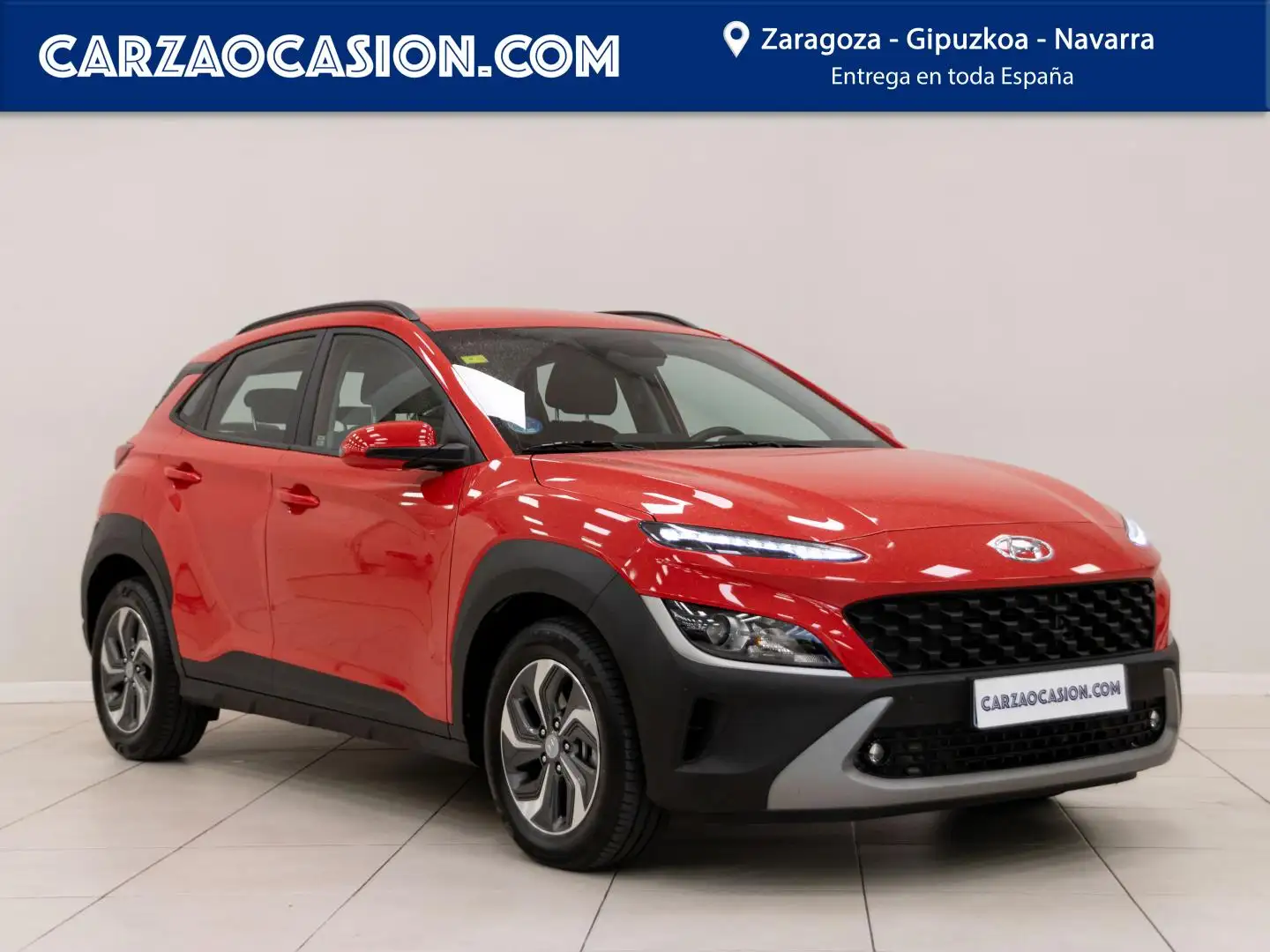 Hyundai KONA 1.6 GDI HEV Maxx DCT Rojo - 1