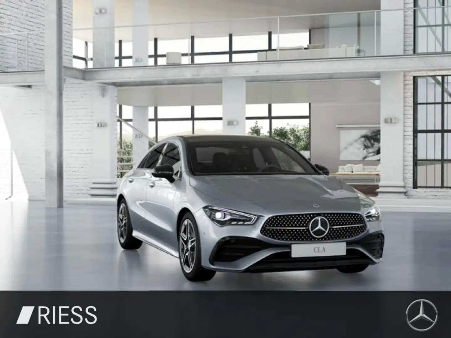 Mercedes-Benz CLA 200 Cp AMG+PANO+Distronic+LED+Ambiente+MBUX+ Silber - 2