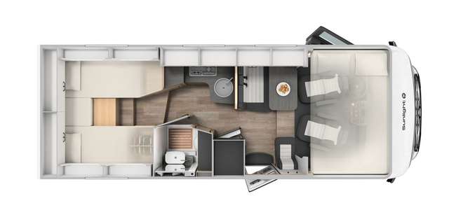 Sunlight I 67 S Adventure, Autom,Navi,RFK,Sat,Smart TV