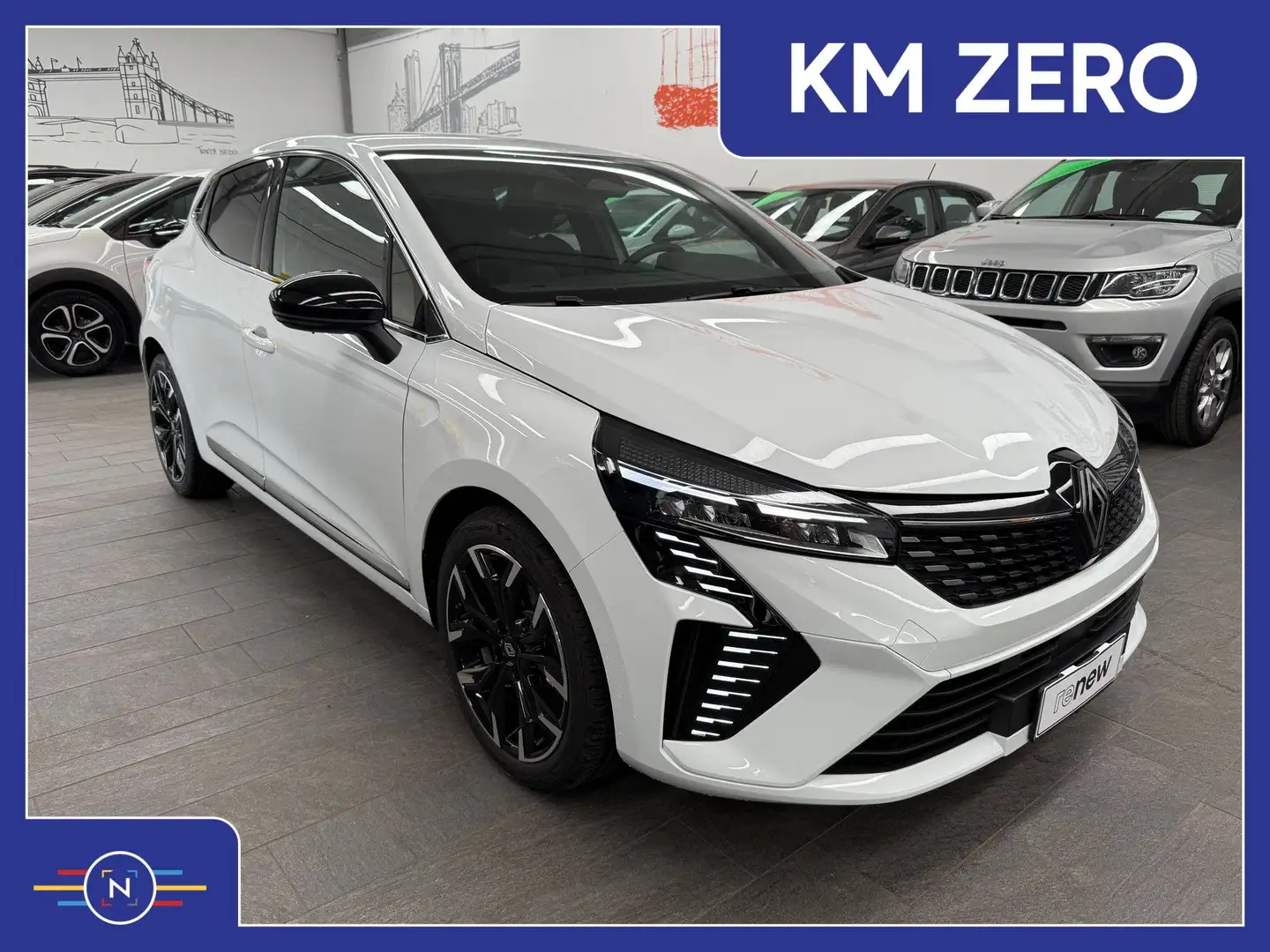 Renault Clio Techno 1.0 ECO-G 100cv GPL ***KM ZERO*** Wit - 1