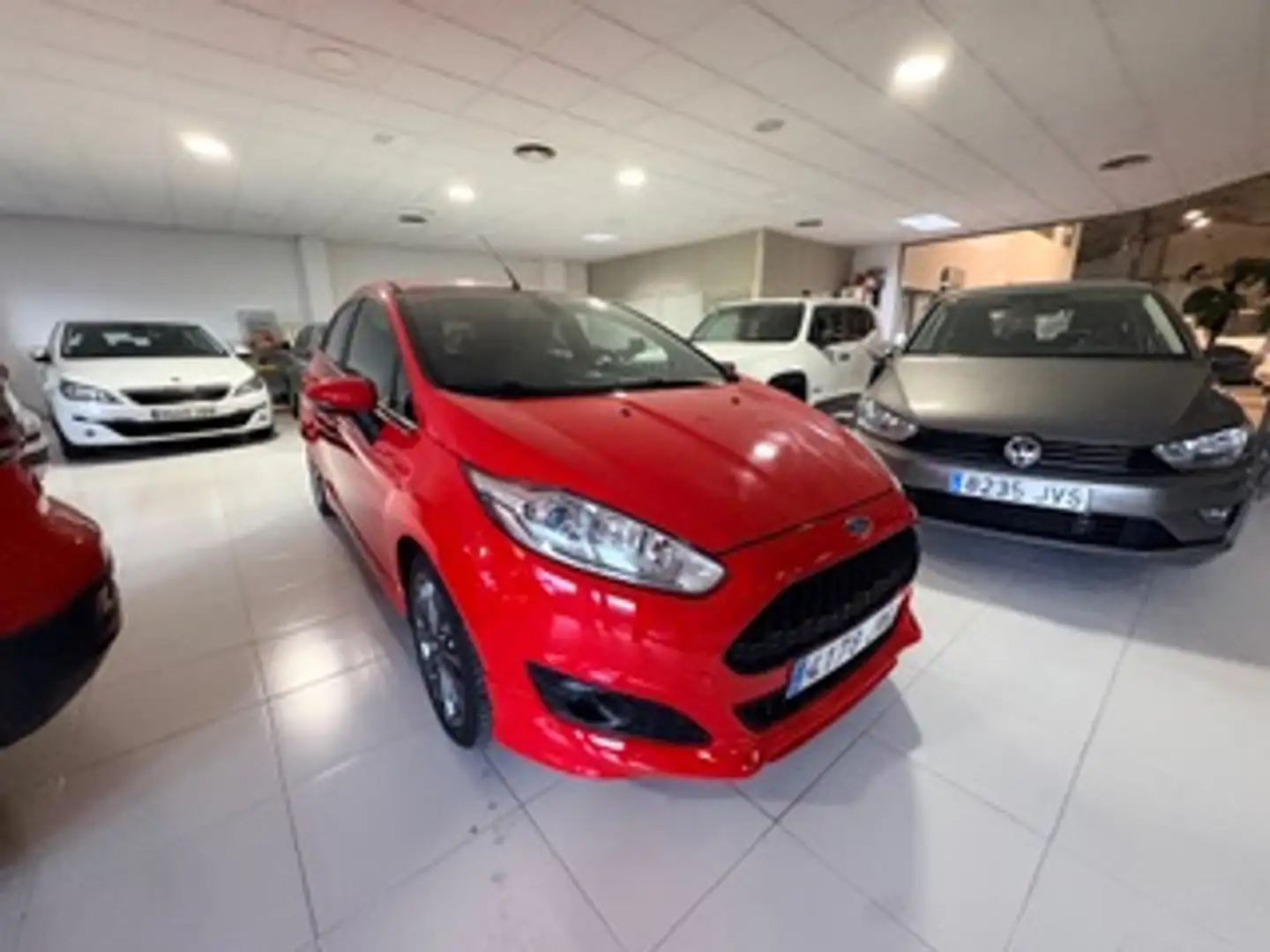 Ford Fiesta 1.0 EcoBoost S/S ST Line 100 Rojo - 2