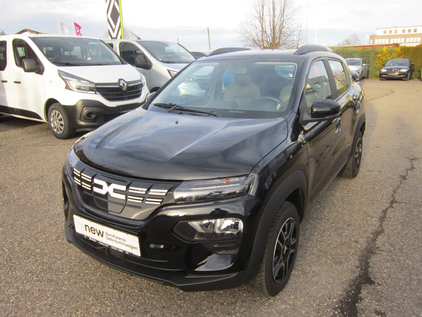 Dacia Spring ESSENTIAL, CCS, Navi, Kamera, Einparkhilfe hinten, Schwarz - 1