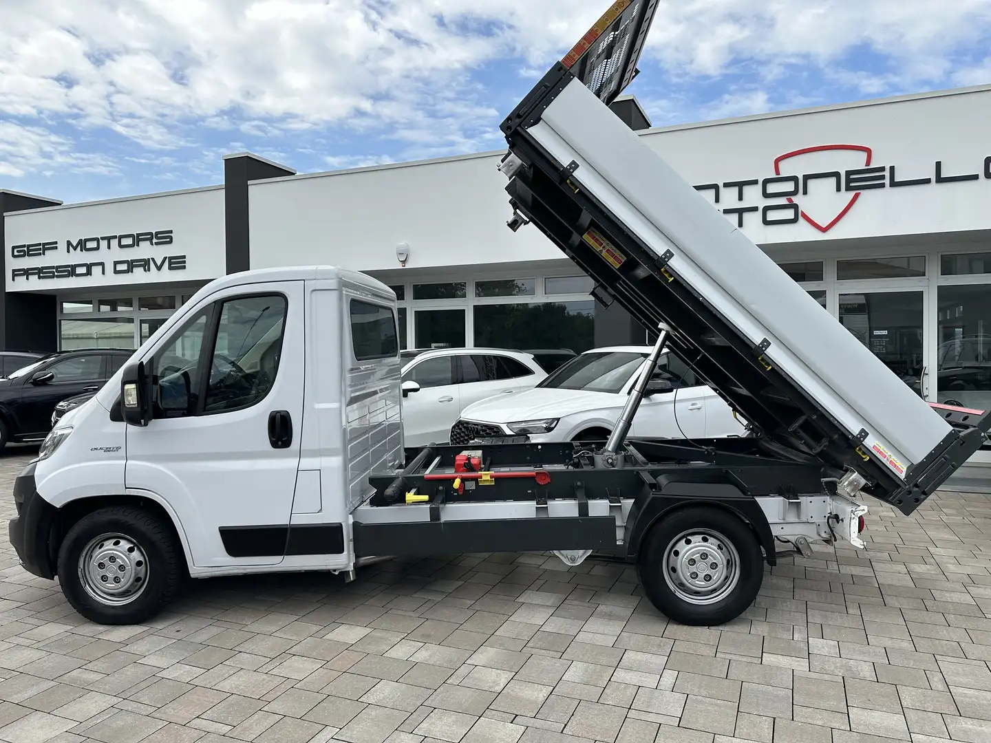 Fiat Ducato 2.3JTD 130CV CASSONE RIBALTABILE TRILATERALE Wit - 1