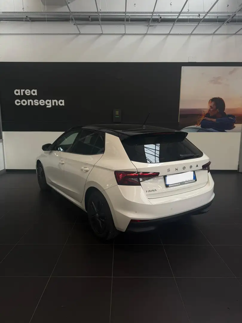 Skoda Fabia 1.0 mpi evo Selection 80cv Bianco - 2