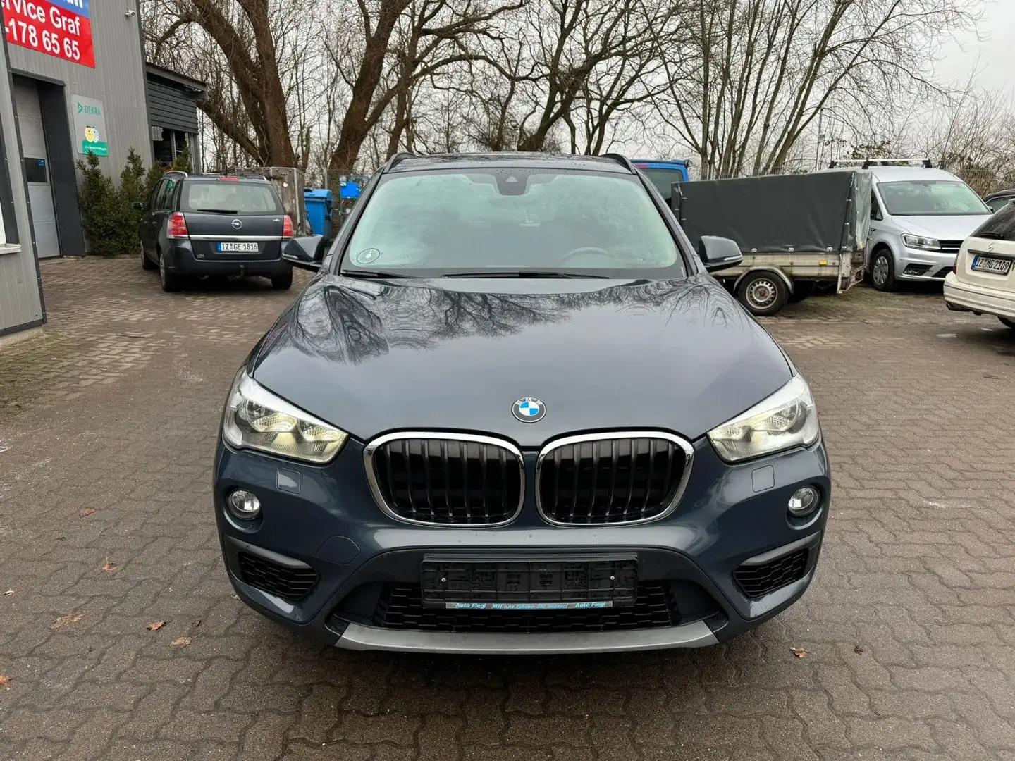 BMW X1 sDrive 18d AUTOM°SITZH°KLIMA°TEMPOMAT°ALU! Gris - 2