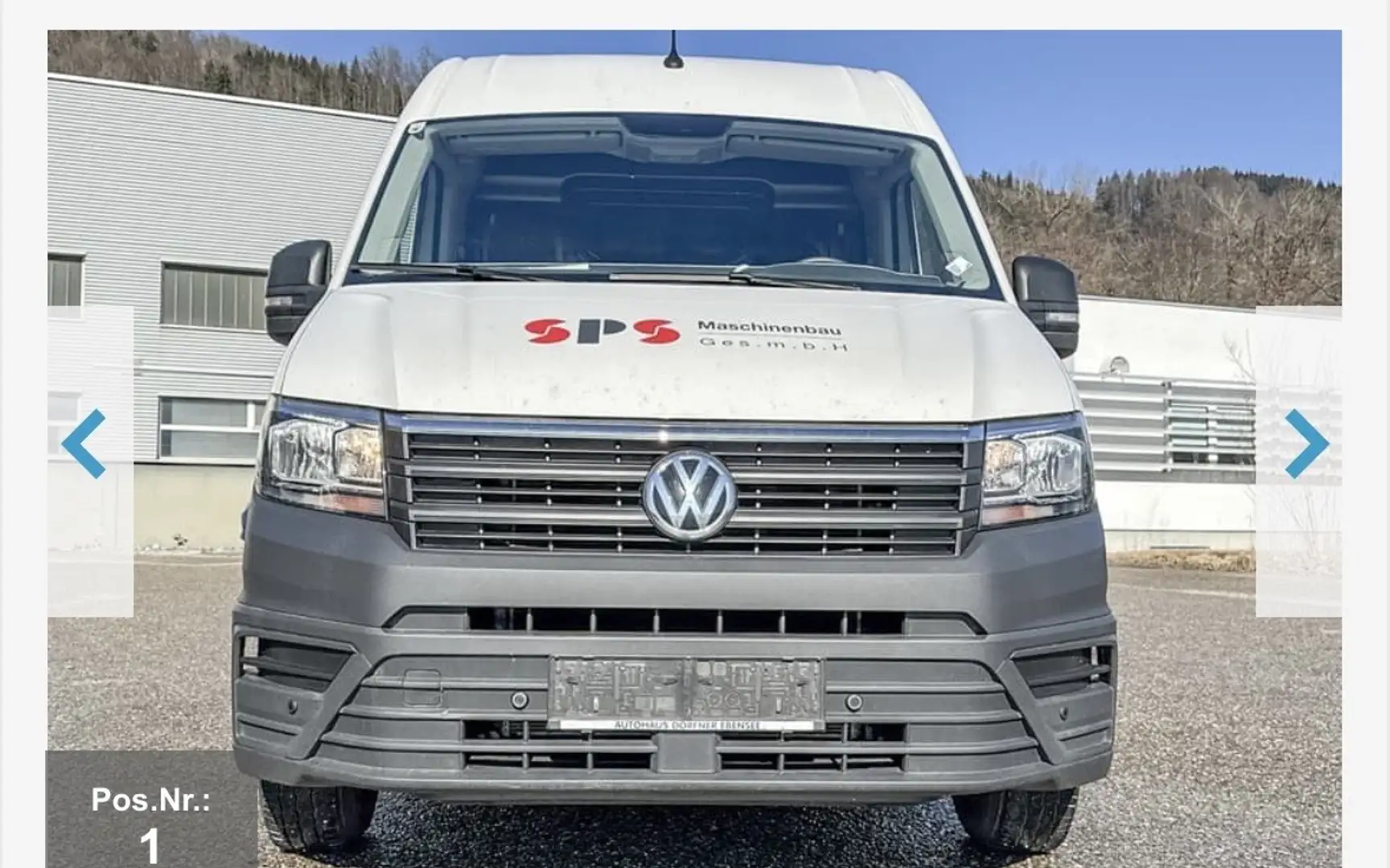 Volkswagen Crafter L3H3 Weiß - 1