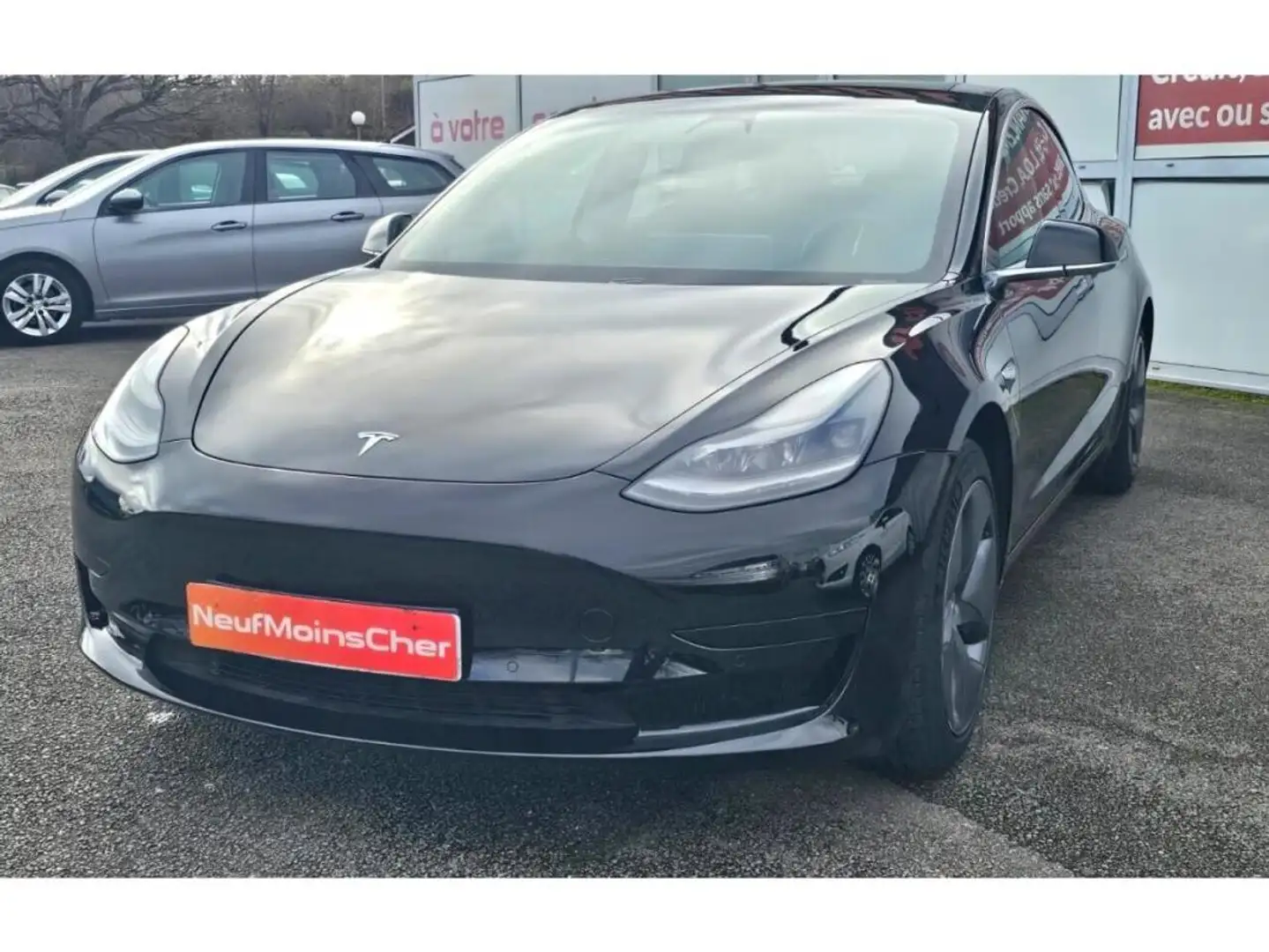 Tesla Model 3 STANDARD PLUS RWD 50KWH 306CV MY2020 TVA RECUPERABLE Schwarz - 2