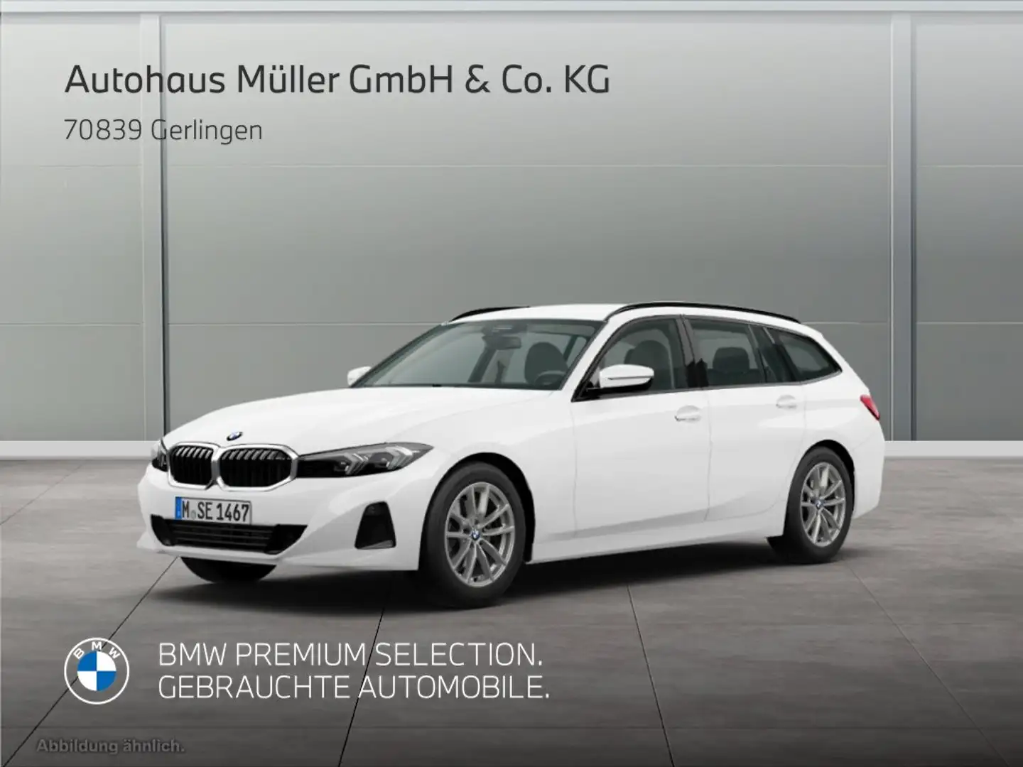 BMW 318 d A Touring Dig.Cockpit LED Shz. Sch.Wippen Weiß - 1