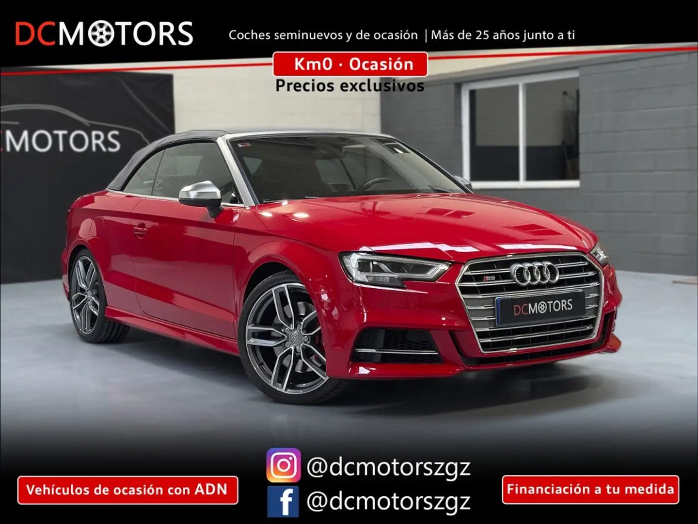 Audi S3 Cabrio 2.0 TFSI quattro S tronic 228kW Rot - 1
