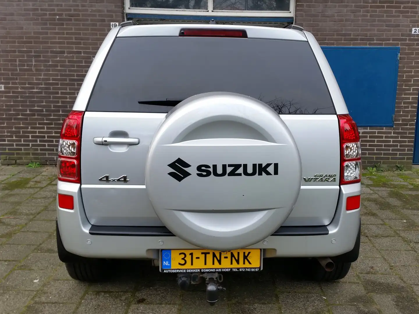 Suzuki Grand Vitara Grand Vitara 2.0-16V High Ex. Automaat, Open dak Zilver - 1