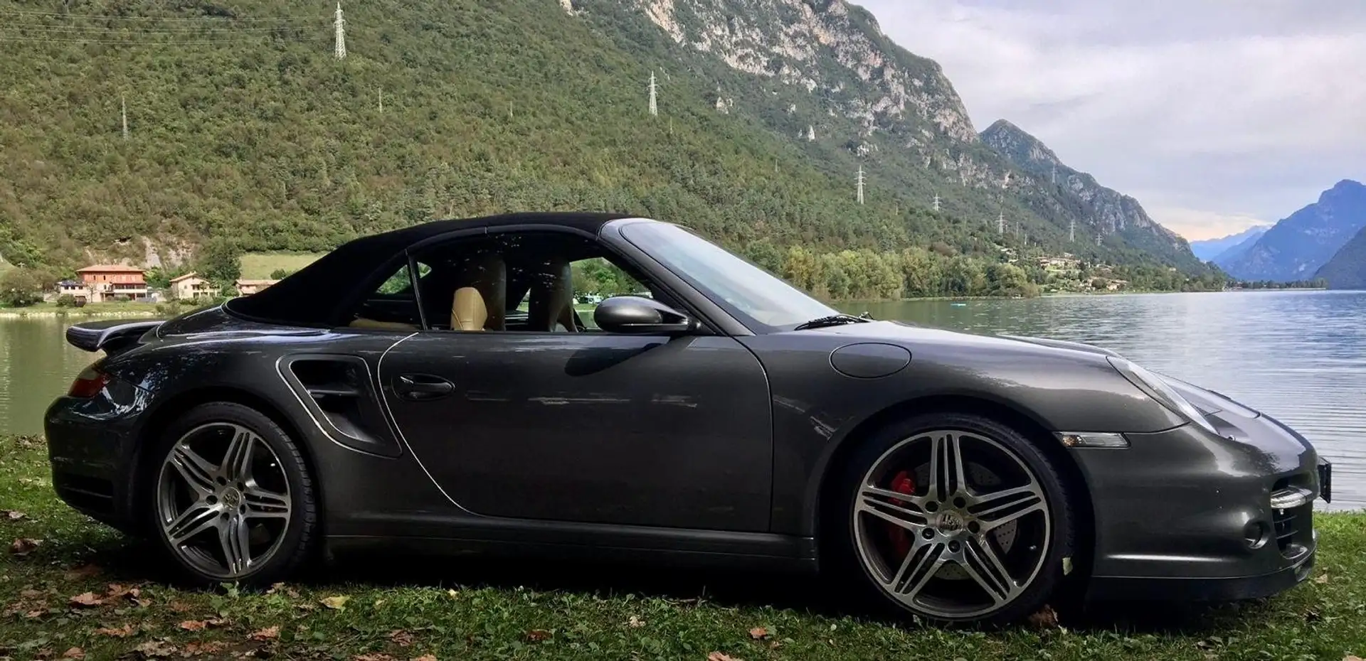 Porsche 997 TURBO MK1 CABRIO MANUALE Grigio - 2
