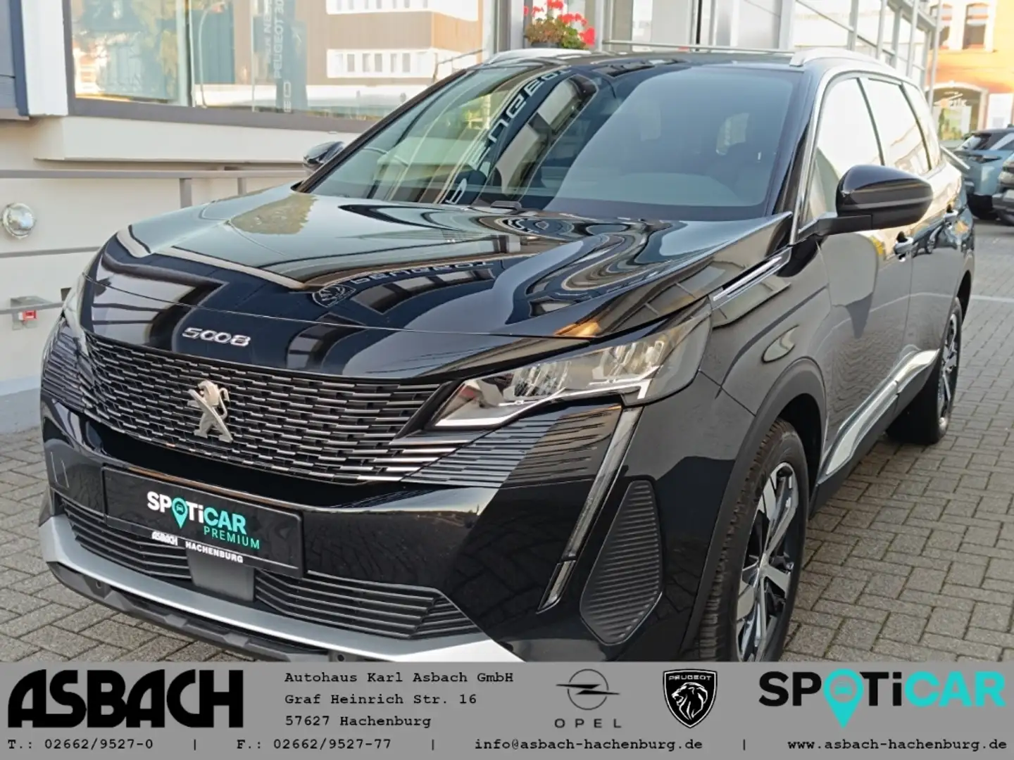 Peugeot 5008 Allure Pack 7-Sitzer Schwarz - 1