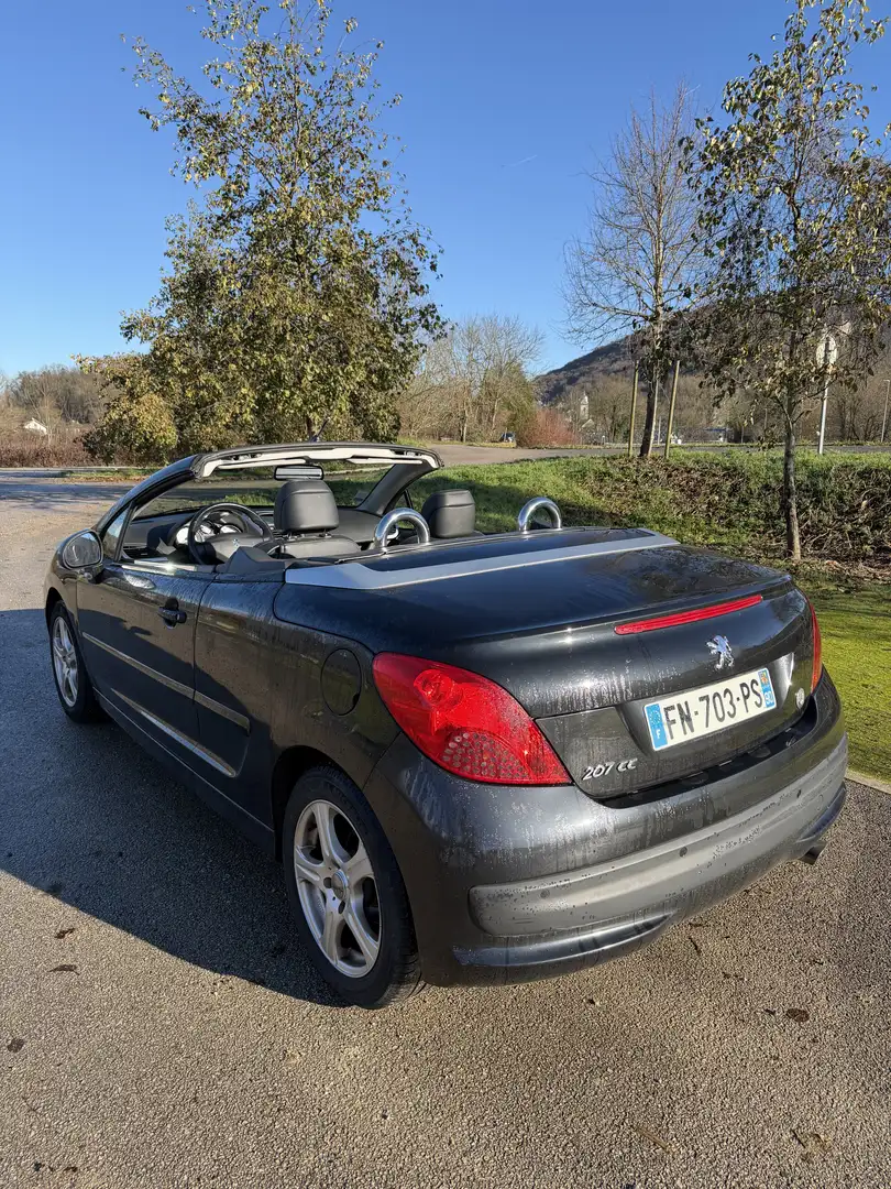 Peugeot 207 207 CC 1.6 THP 16V 150ch Roland Garros Noir - 2