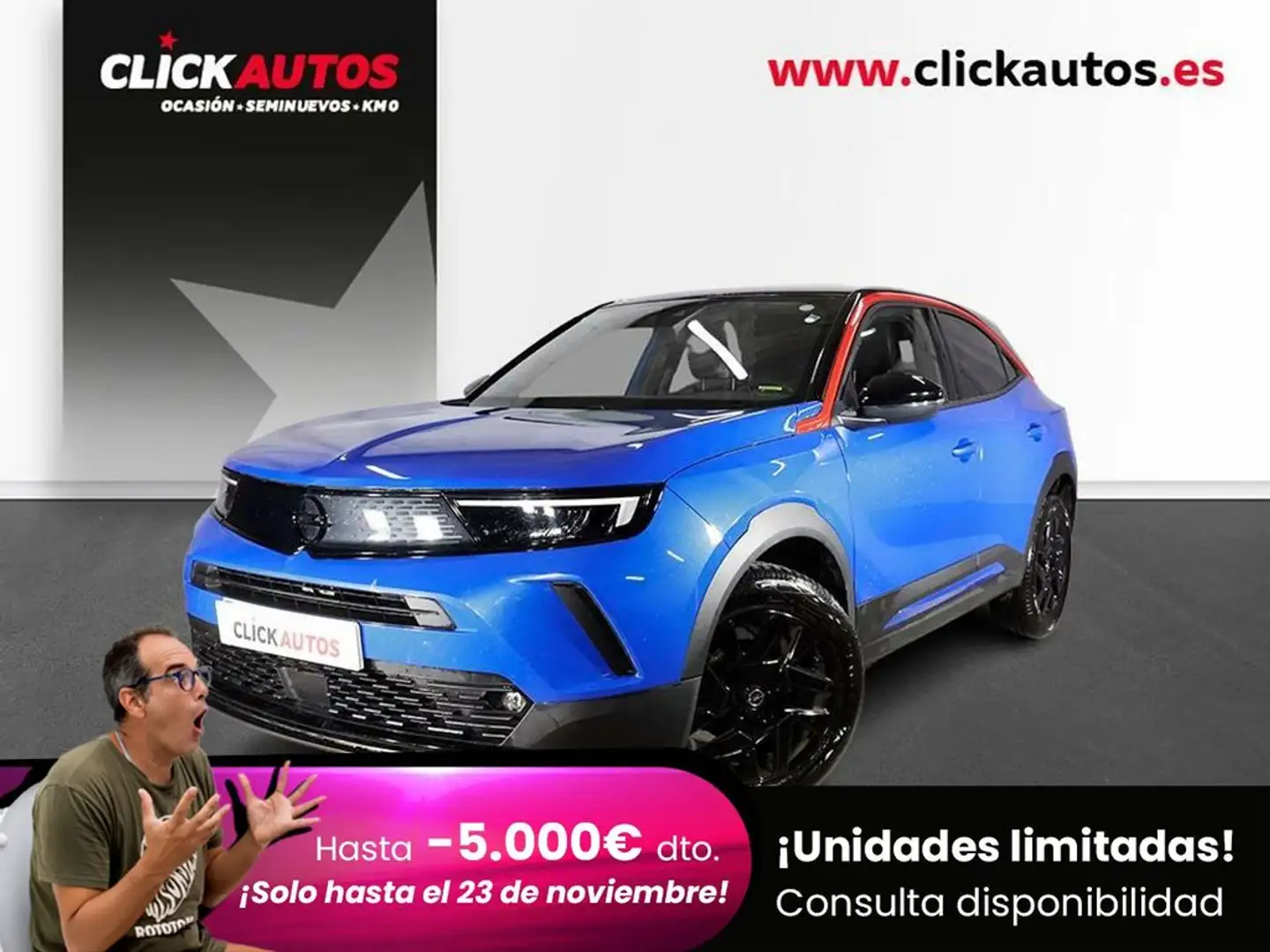 Opel Mokka 1.2 Turbo 130CV GS Line Bleu - 1