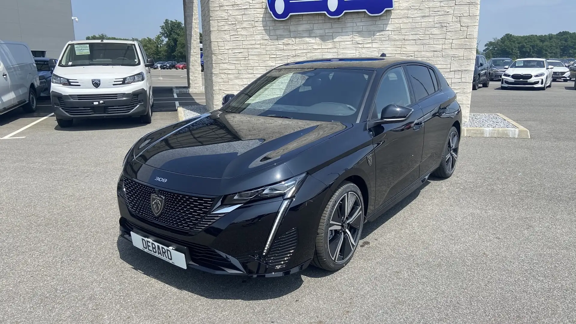 Peugeot 308 1.5 BLUEHDI 130CH S\u0026S GT EAT8 Noir - 1