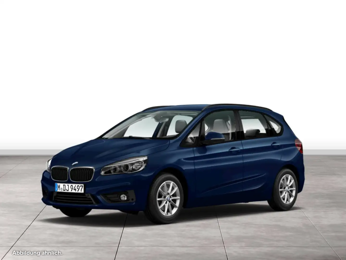BMW 218 d Active Tourer Aut. Advantage LED Navi Shz Blau - 1