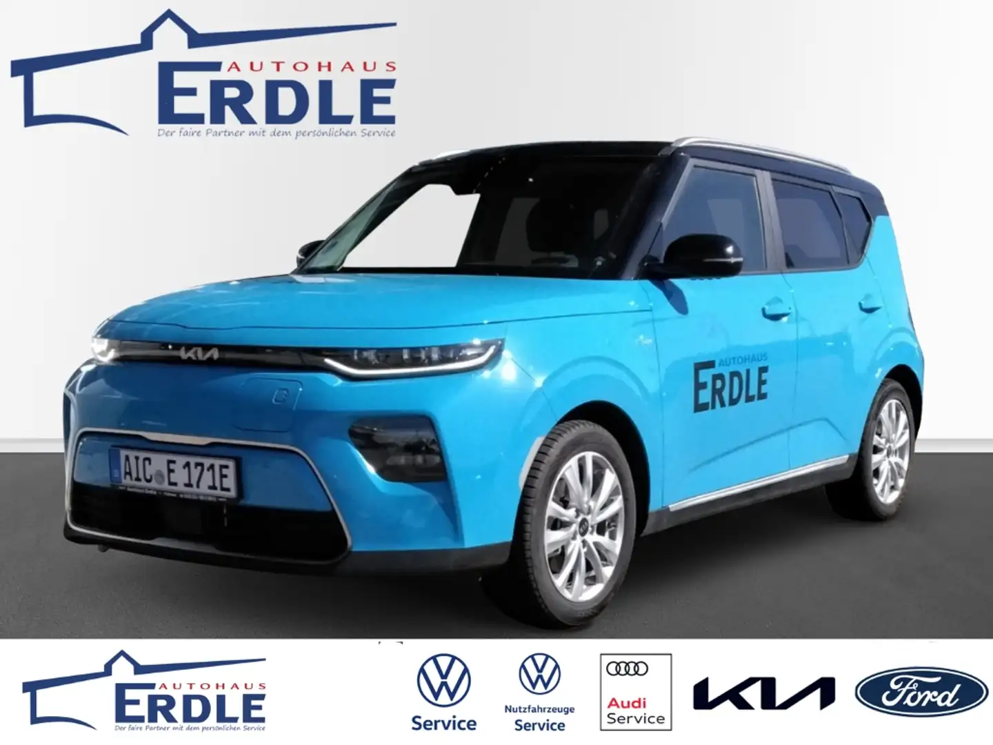 Kia Soul E-Soul Inspiration Wärmepumpe 64kWh Blau - 1