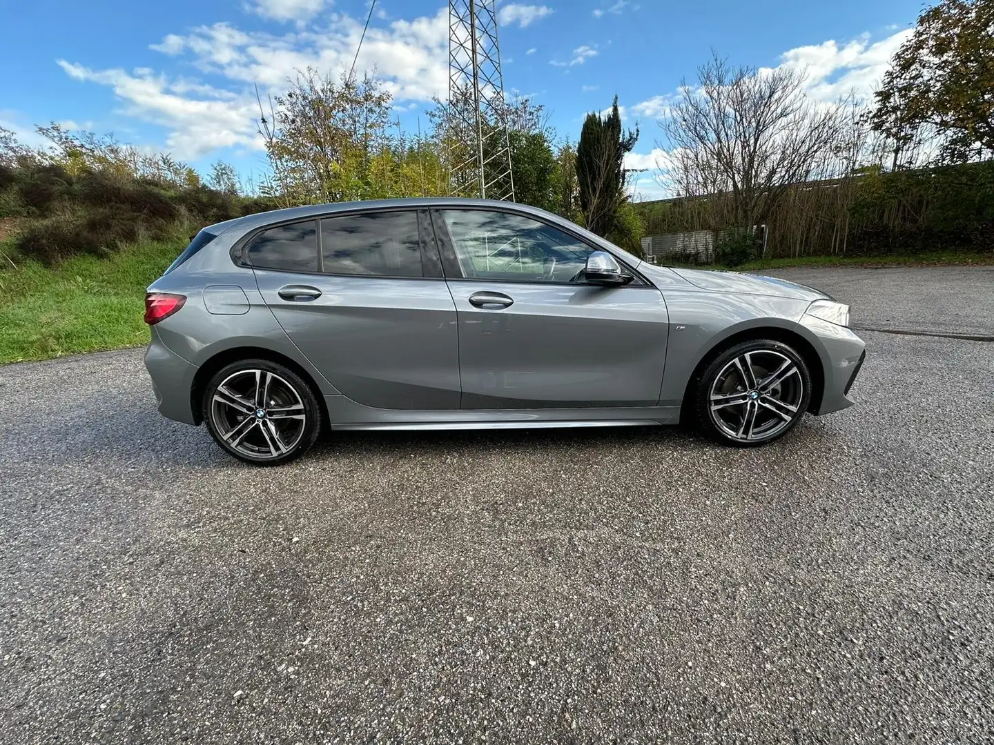 BMW 118 118d M SPORT-PRONTA CONSEGNA-LED-RETROCAMERA Grigio - 2