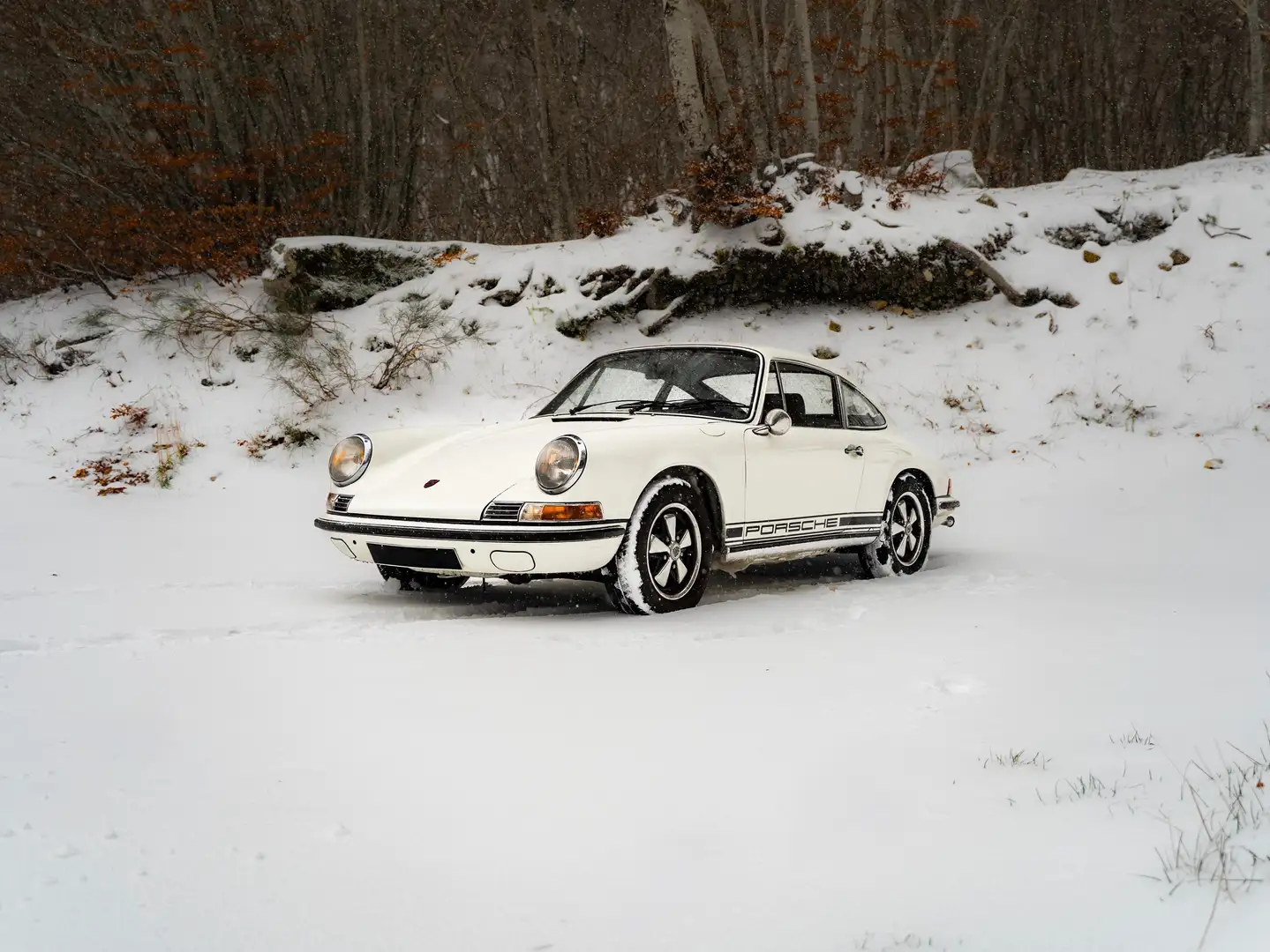 Porsche 911 2.2 E Weiß - 2