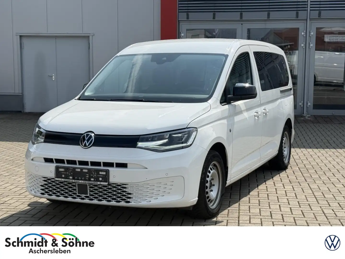 Volkswagen Caddy Maxi 2.0 TDI LED, NAV NUR AN AUTOHÄNDLER Klima Weiß - 1