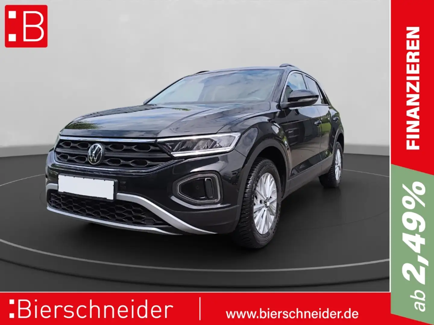 Volkswagen T-Roc 1.0 TSI Life NAVI LED SH KAMERA ASSIST Schwarz - 1