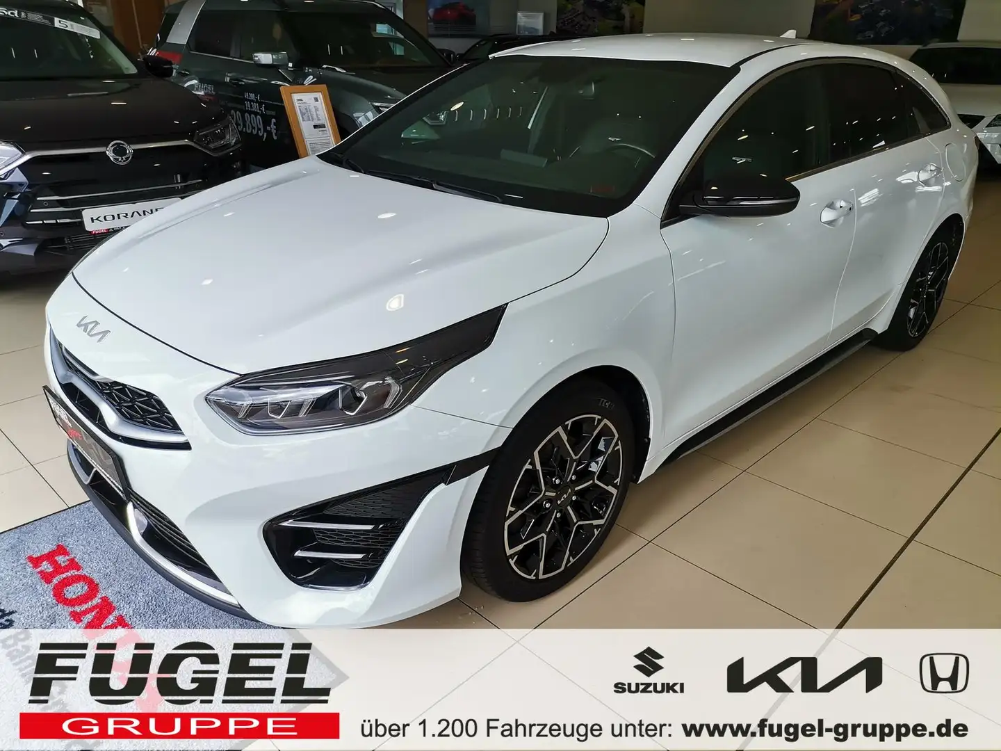 Kia ProCeed / pro_cee'd 1.5 T-GDI DCT GT-Line LED|Navi|Sound|RFK Weiß - 1