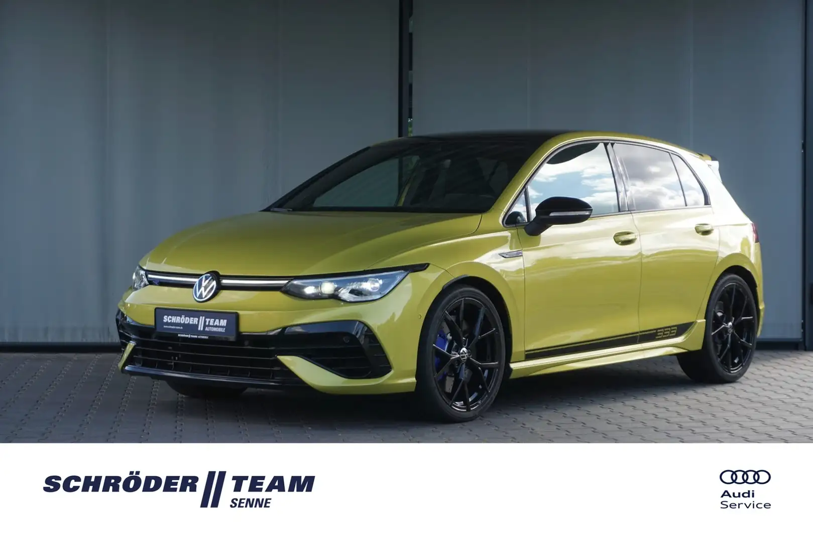 Volkswagen Golf VIII R LIMITED EDITION R 333 4Motion Jaune - 1