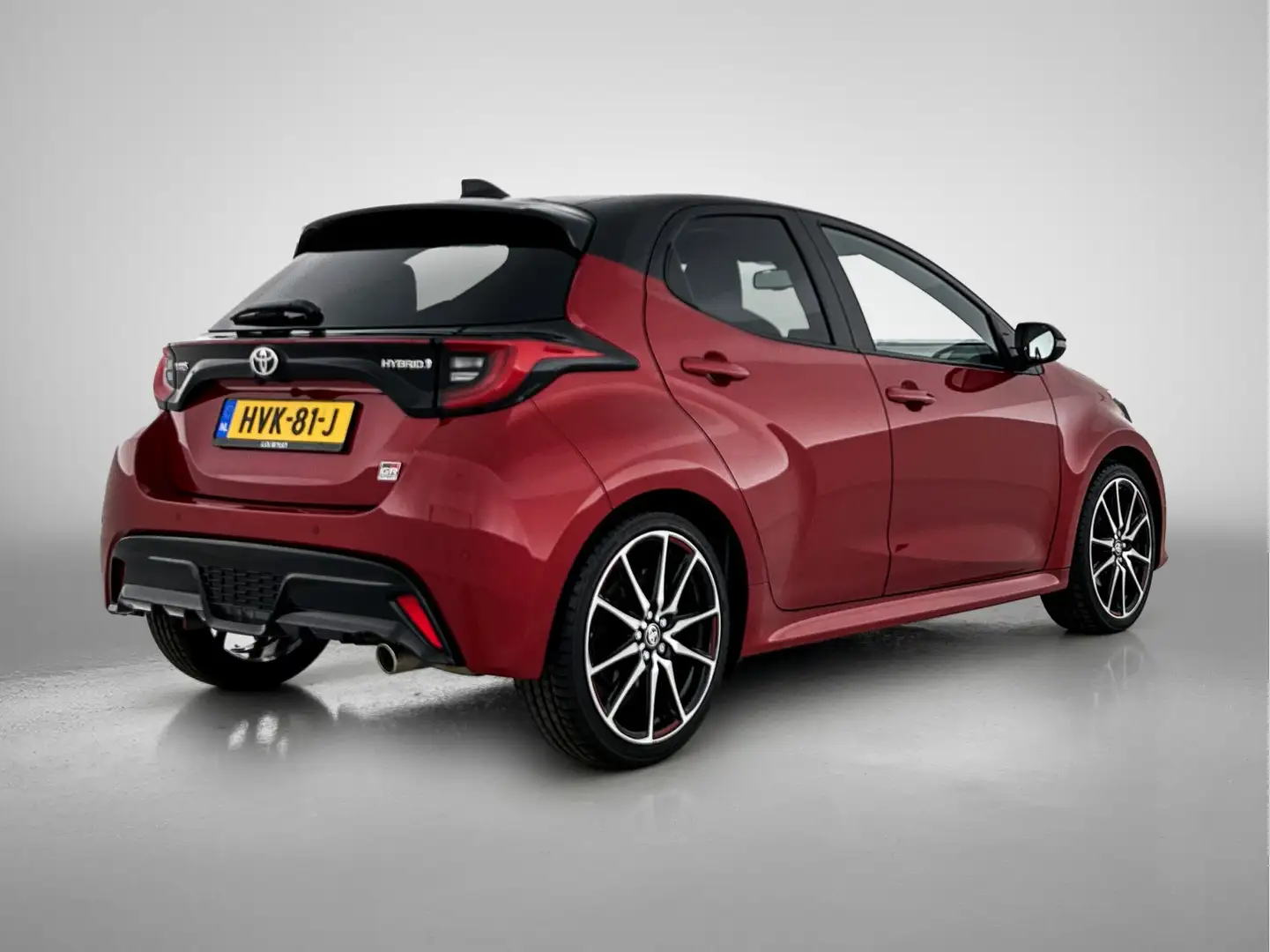 Toyota Yaris 1.5 Hybrid GR Sport Limited | Navi | Dodehoekdetec Rouge - 2
