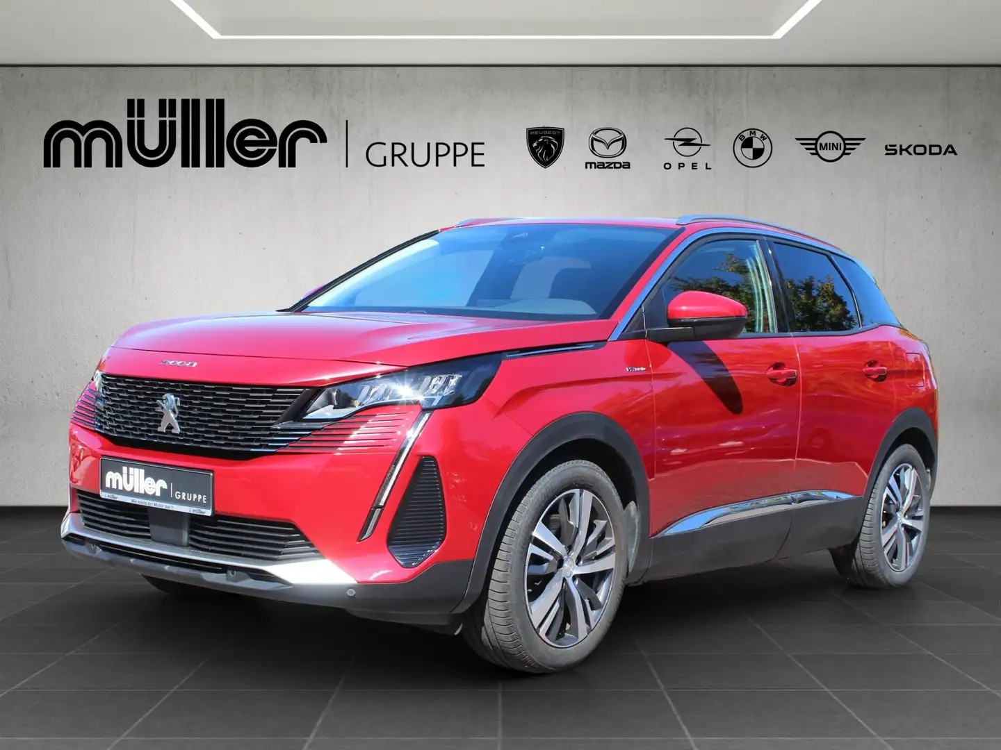 Peugeot 3008 Plug-in Hybrid 225 EAT8 Allure Pack Rot - 1