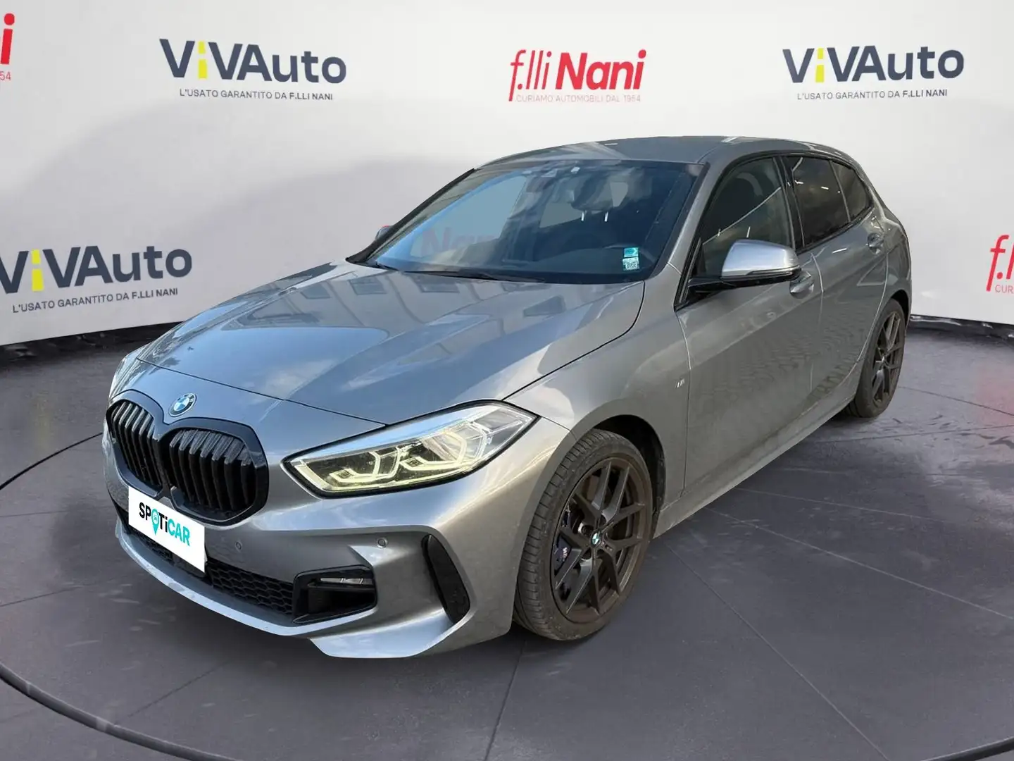 BMW 118 118d 5p. Msport Grijs - 1