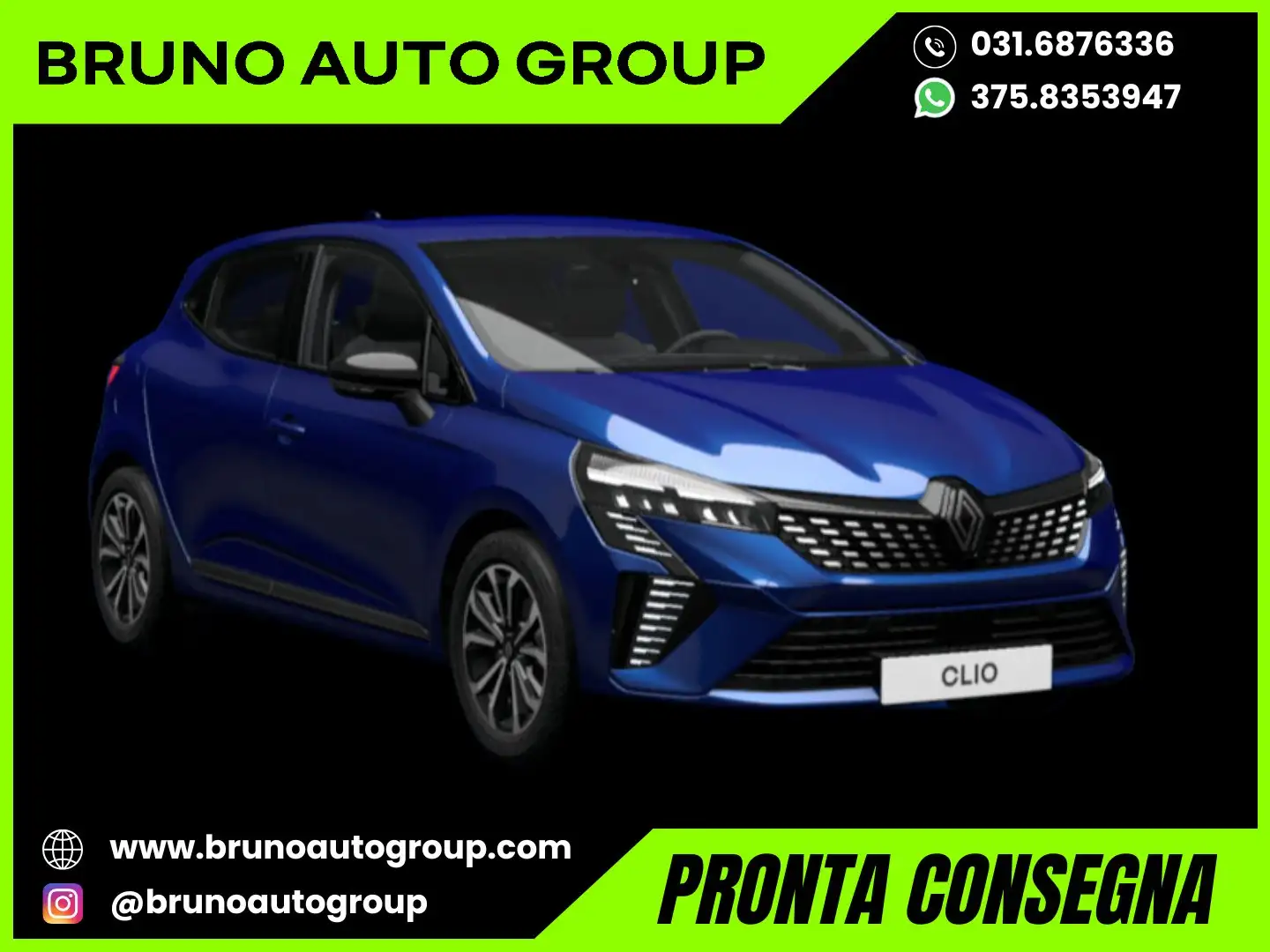 Renault Clio 1.0 TCe Techno 90CV MY24 - CON GOMME ALL SEASON!! Blu/Azzurro - 1