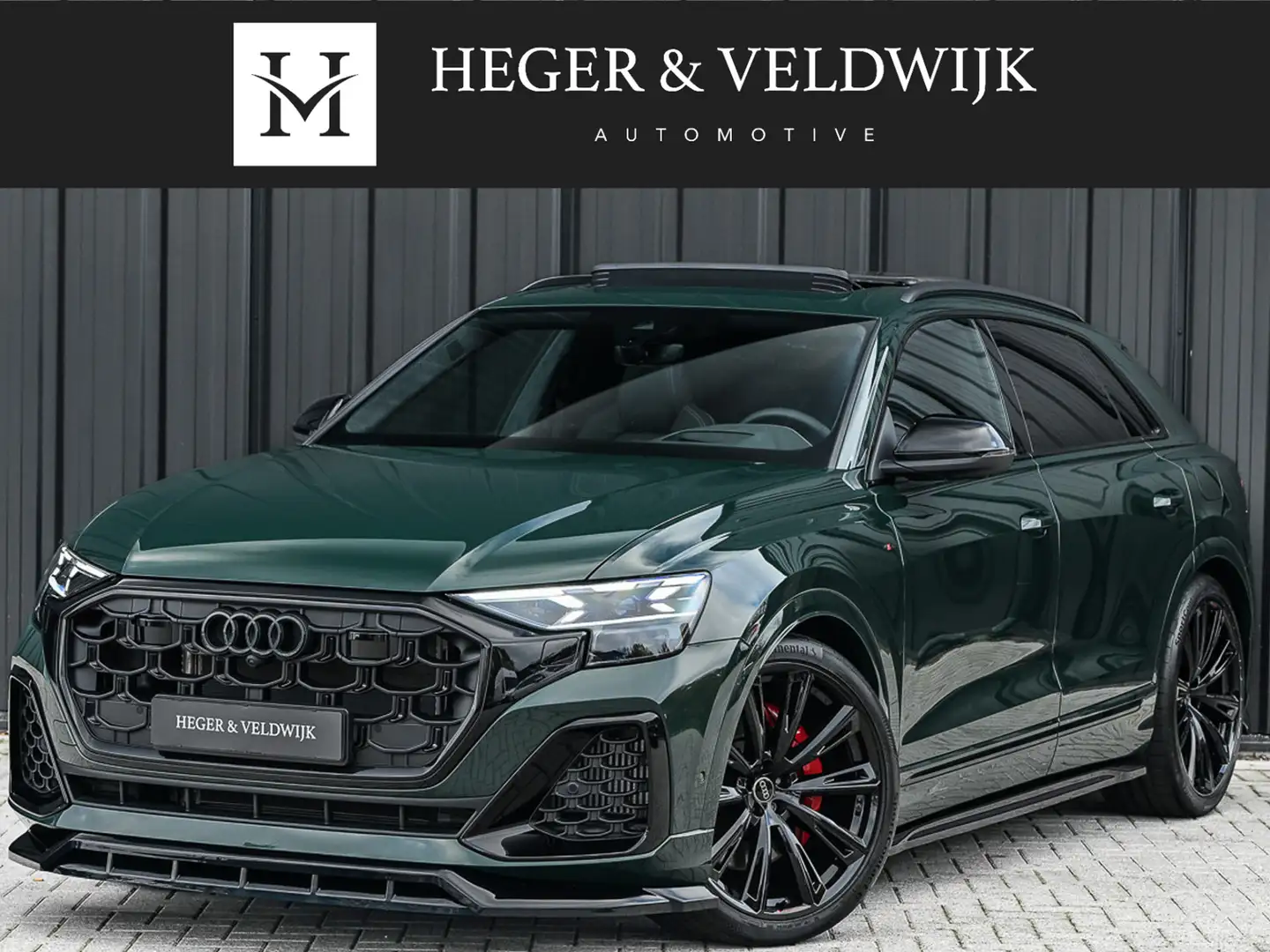 Audi Q8 60 TFSI e QUATTRO PRO LINE S COMPETITION | PANORAM Verde - 1