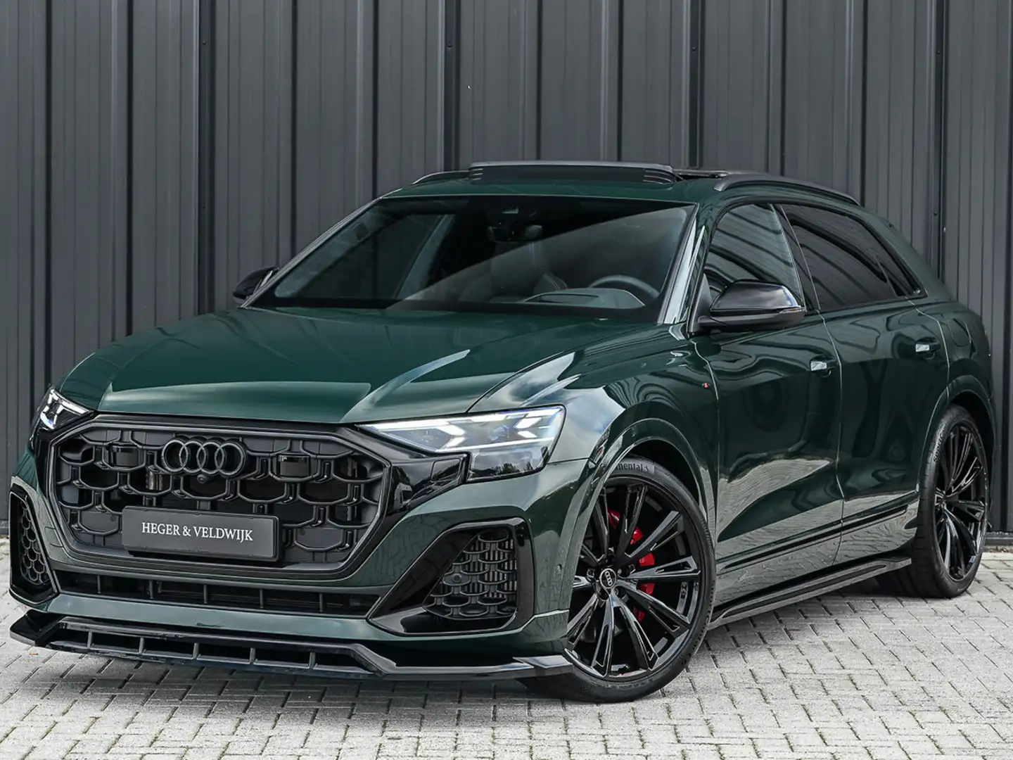 Audi Q8 60 TFSI e QUATTRO PRO LINE S COMPETITION | PANORAM Verde - 2
