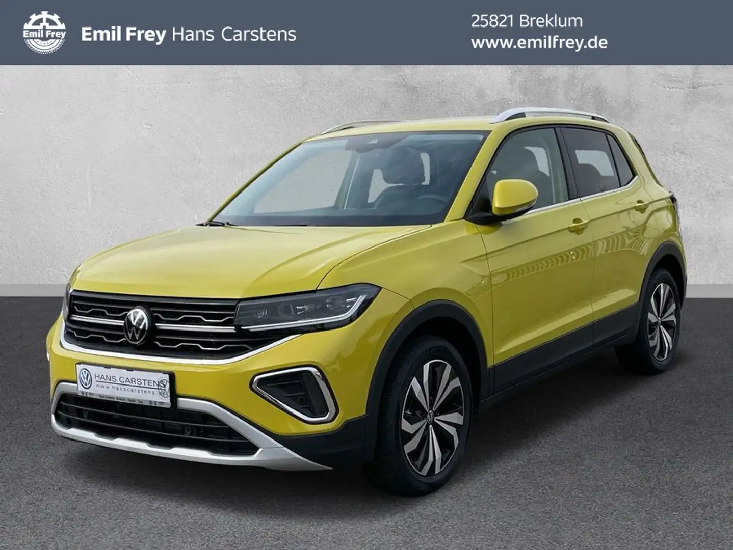 Volkswagen T-Cross 1,0 TSI Style DSG AHK Navi Klima LED Žlutá - 1
