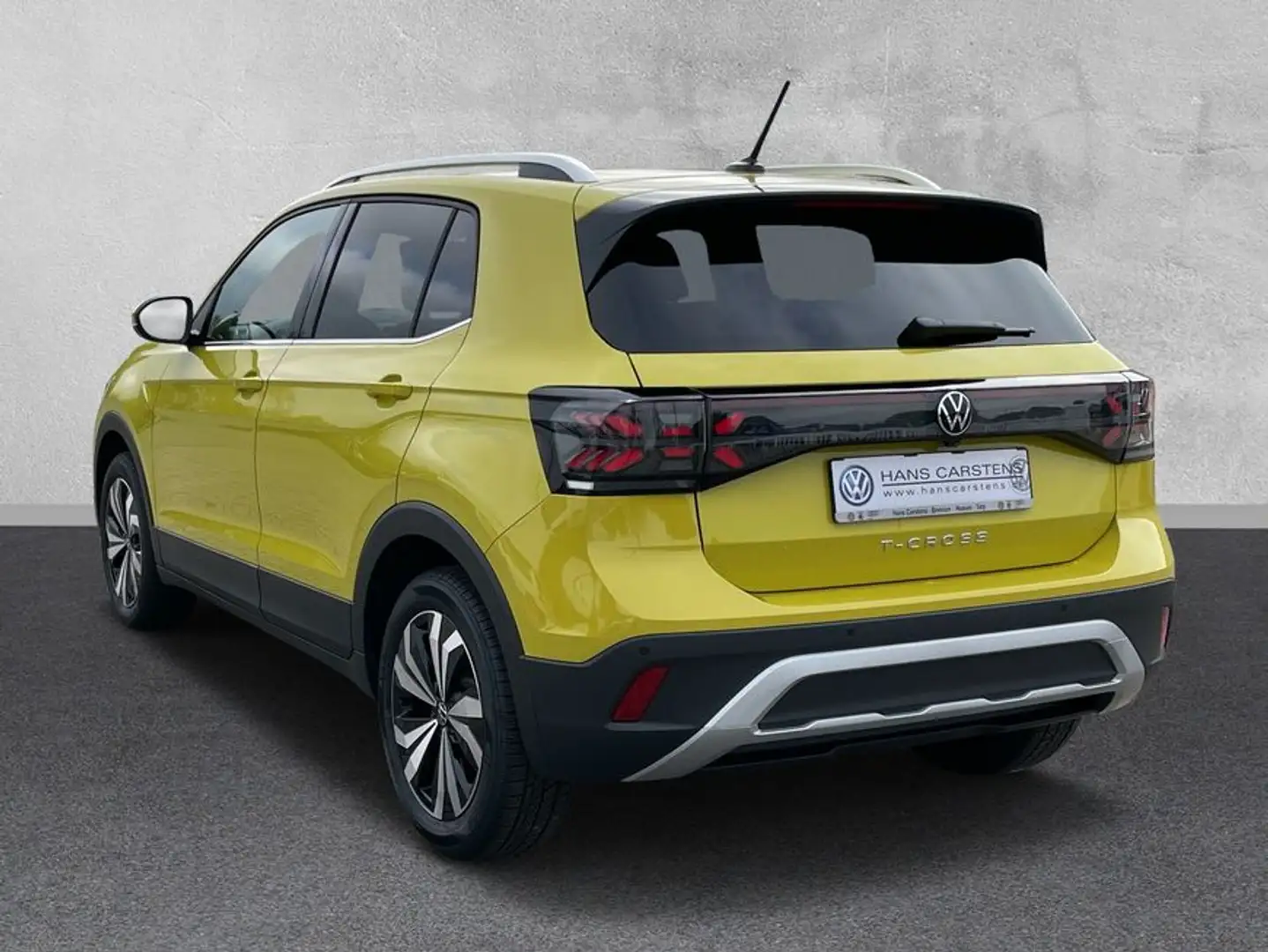 Volkswagen T-Cross 1,0 TSI Style DSG AHK Navi Klima LED Žlutá - 2