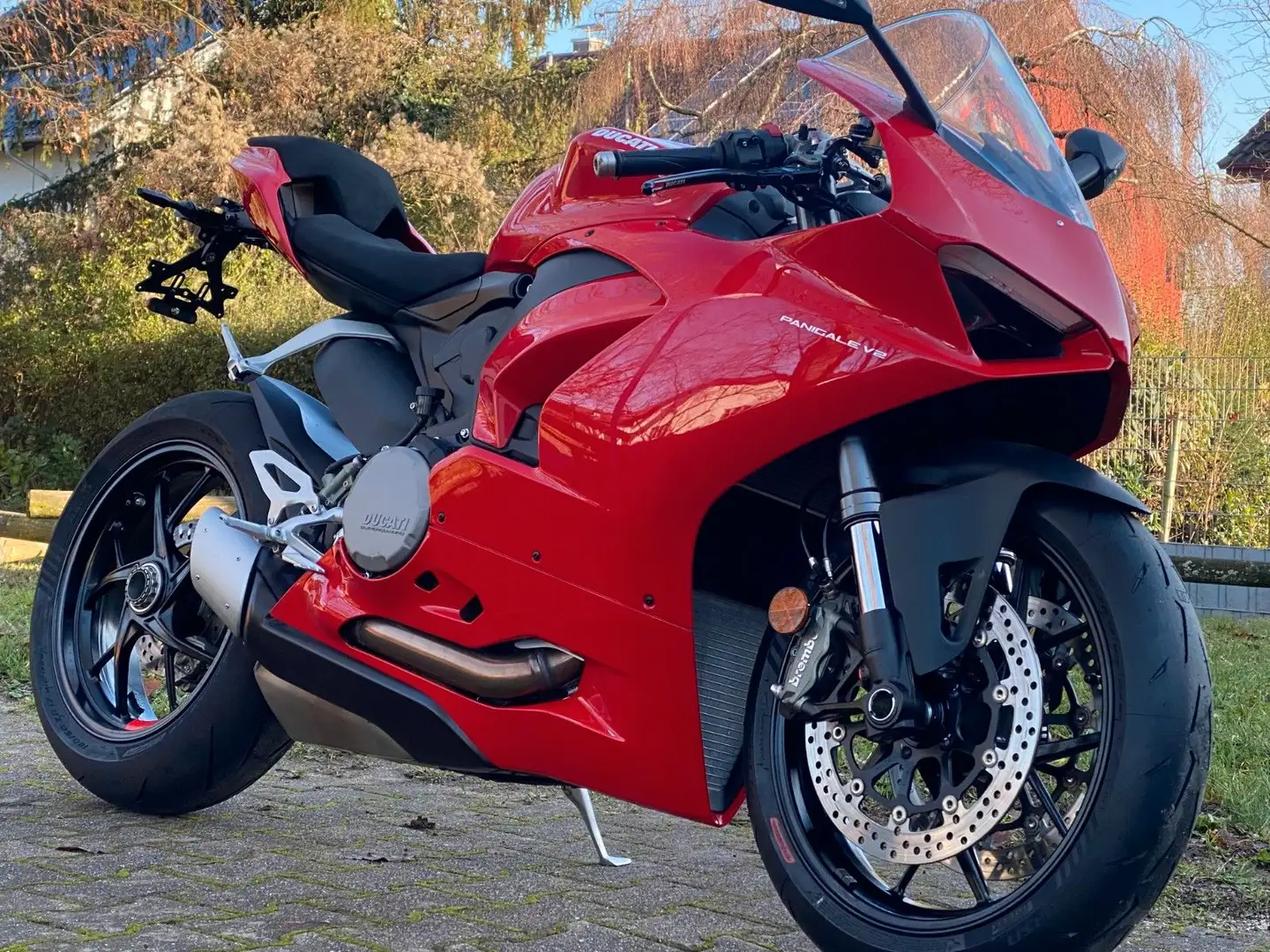 Ducati Panigale V2 Herbstknaller Rot - 1