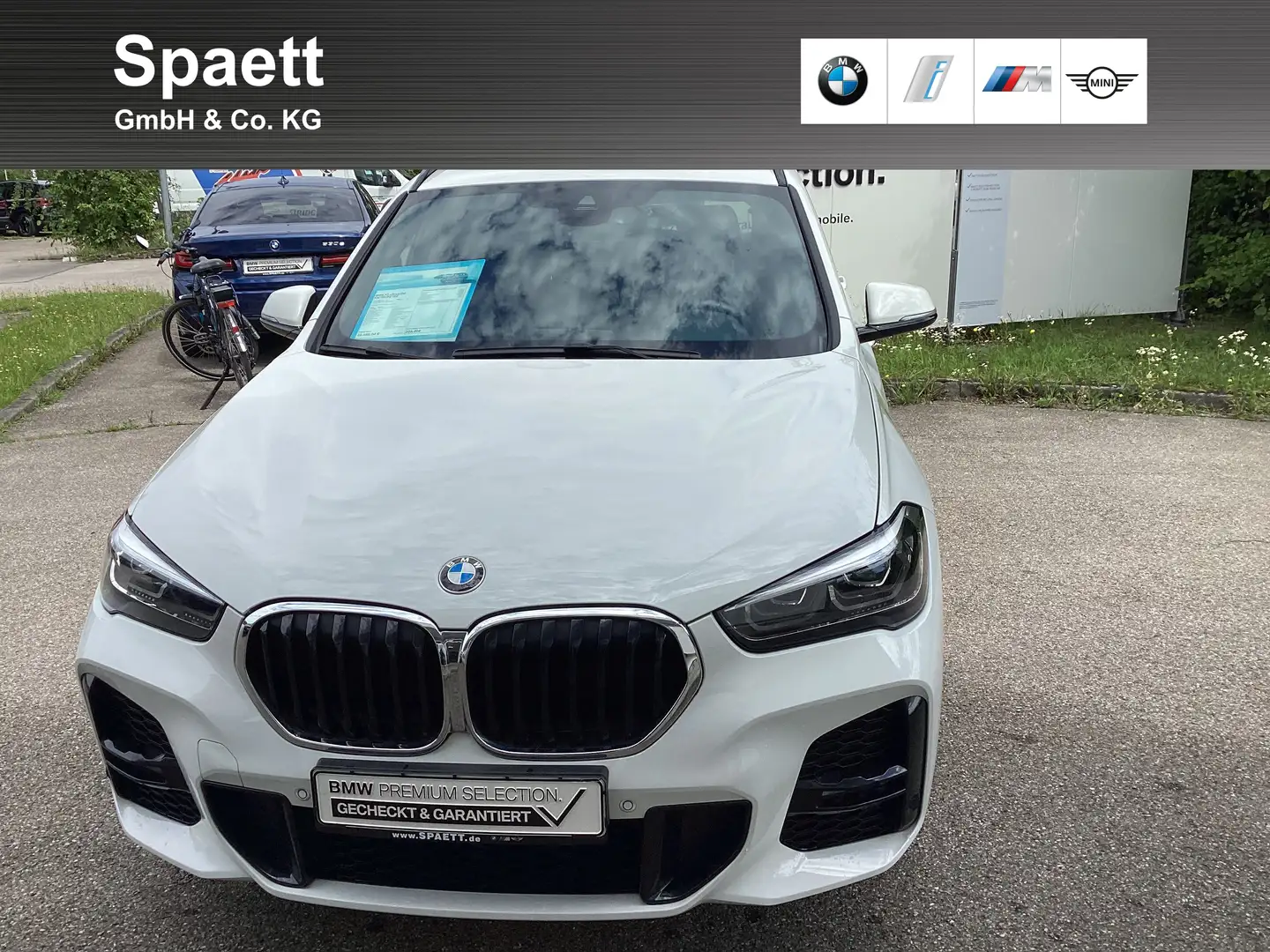 BMW X1 xDrive18d M Sportpaket HiFi DAB LED Navi AHK Blanc - 1
