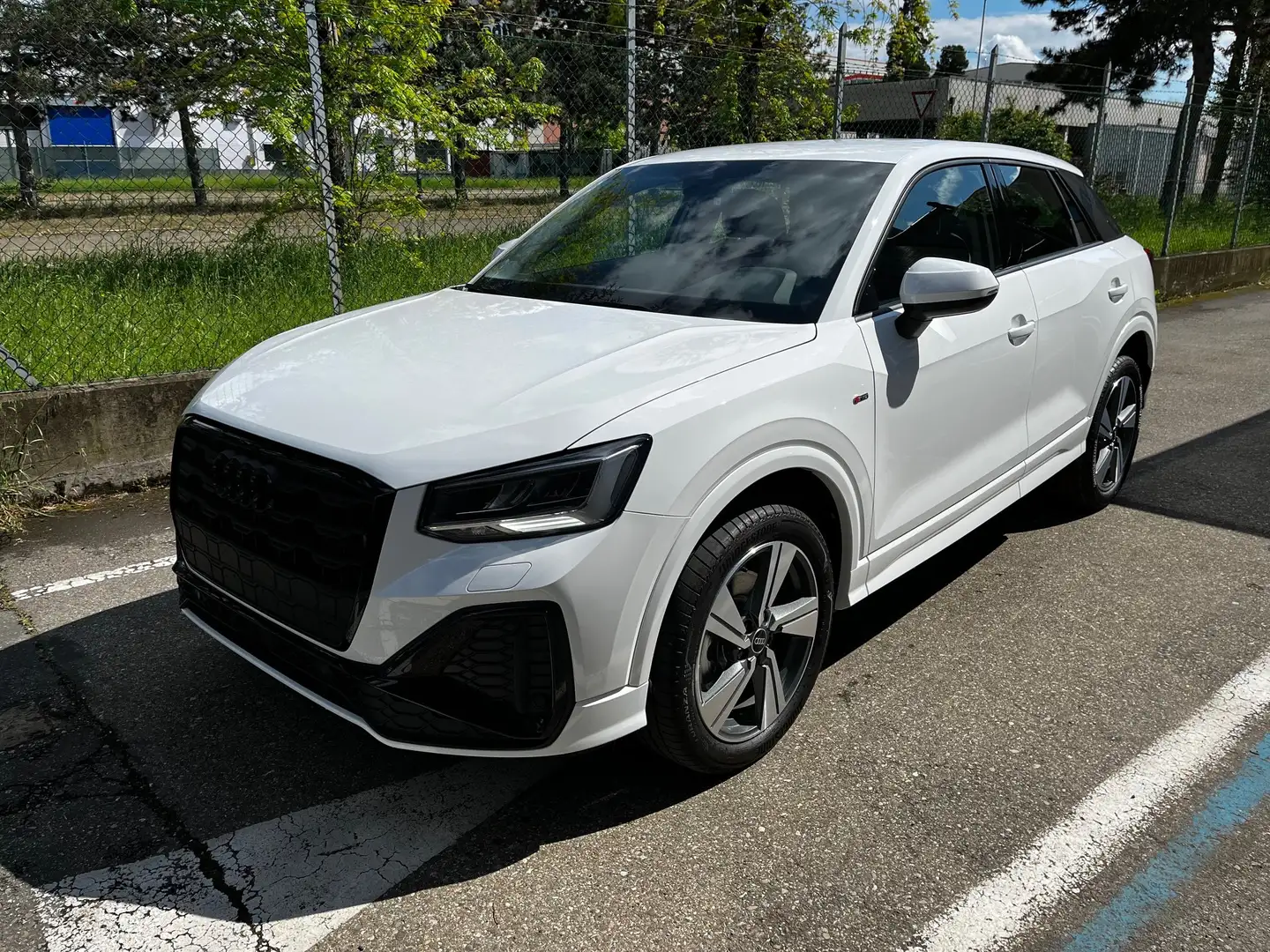 Audi Q2 35 2.0 tdi  S line edition s-tronic KM 0 White - 2