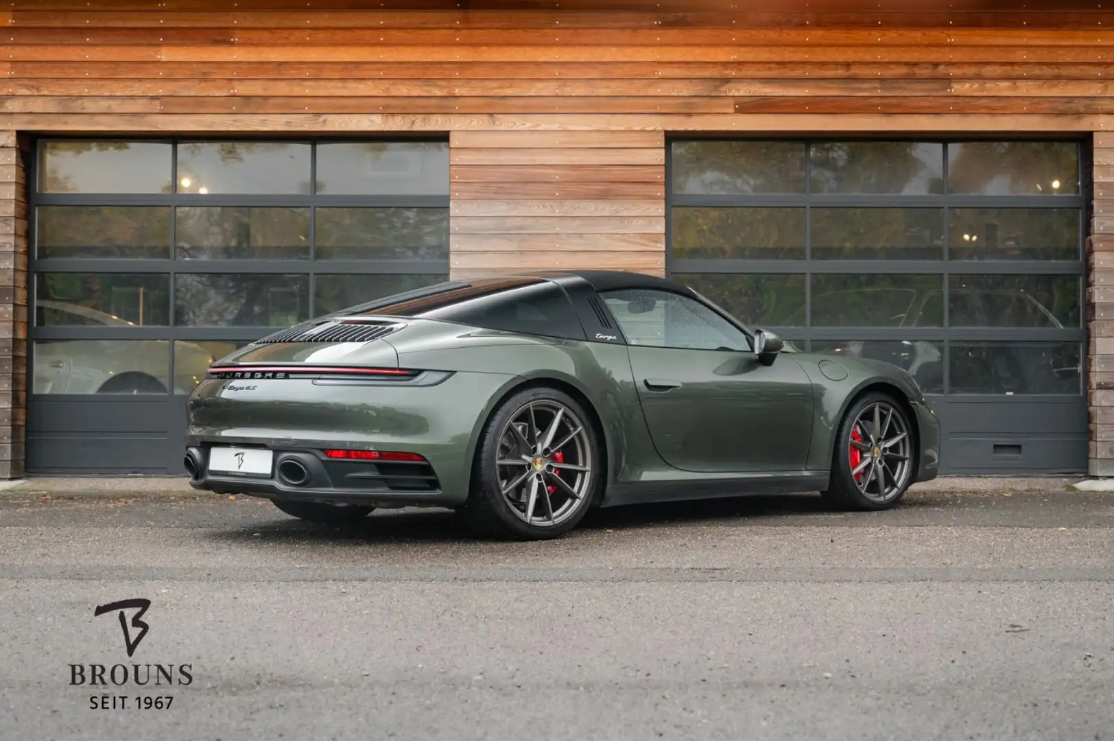 Porsche 992 Targa 4S 450PS |Burmester|Lift|SAG|HAL |Chro Grün - 2