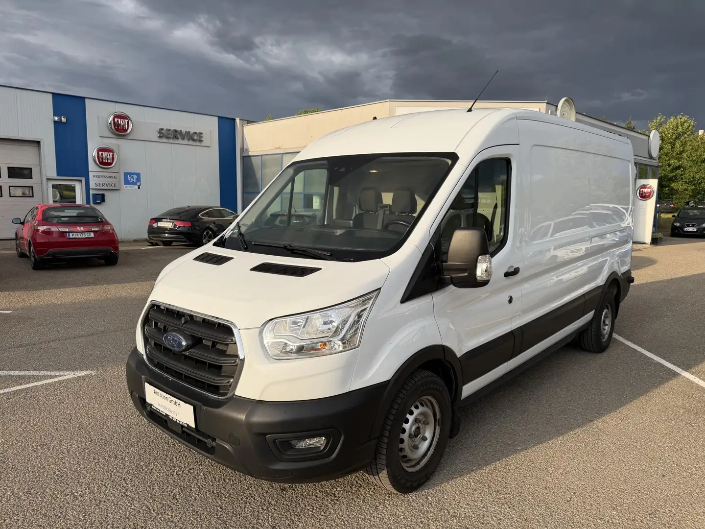 Ford Transit 350 L3H2,*MwSt.*TOP Zustand*Sitzheizung*Kamera Weiß - 1