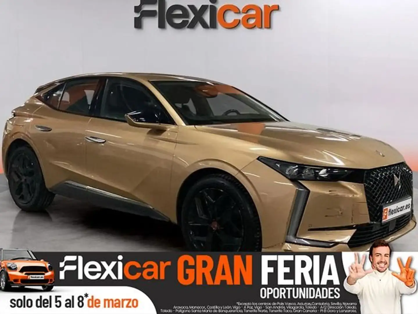 DS Automobiles DS 4 BlueHDi 130 autoPERFORMANCE LINE + Beige - 1