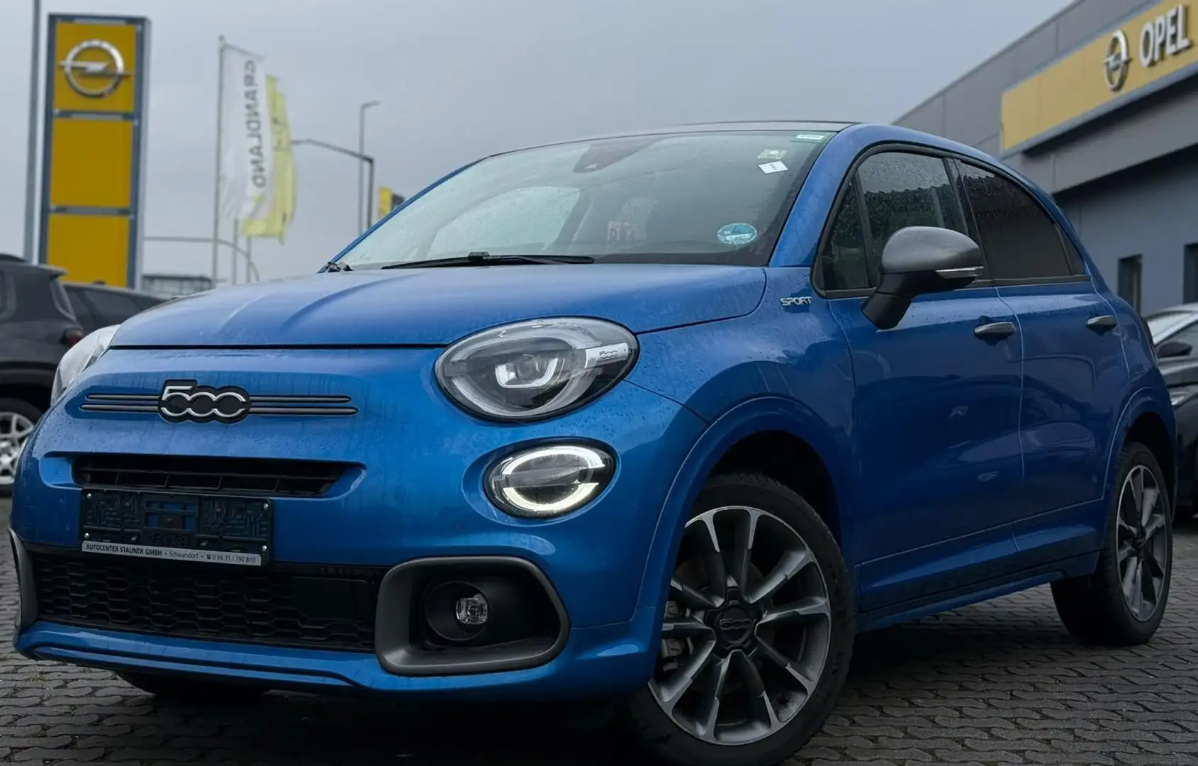 Fiat 500 X 1.5 GSE Hybrid DOLCEVITA SPORT DCT*FALTDACH Blau - 2