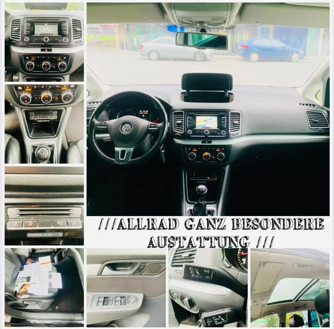 Volkswagen Sharan Sky  2,0TDI4Motion § 57a 11/2026 Schwarz - 2