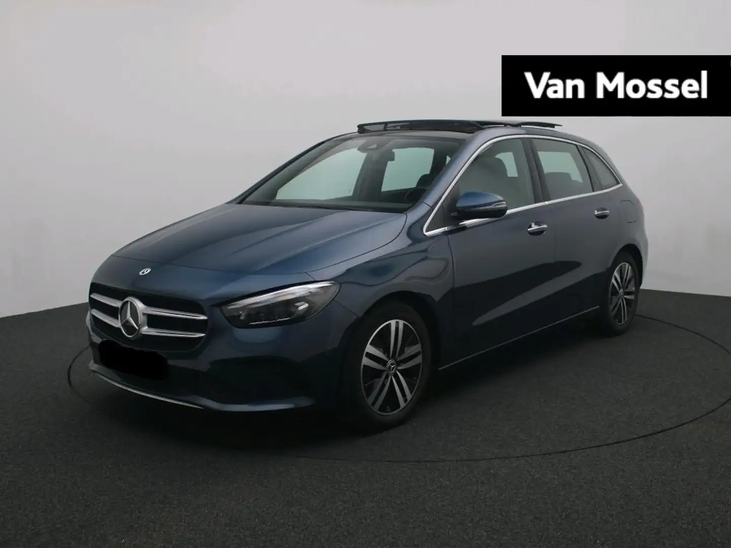 Mercedes-Benz B 180 Business Line + LEDER + PANORAMISCH DAK + MULTIBEA Blauw - 1