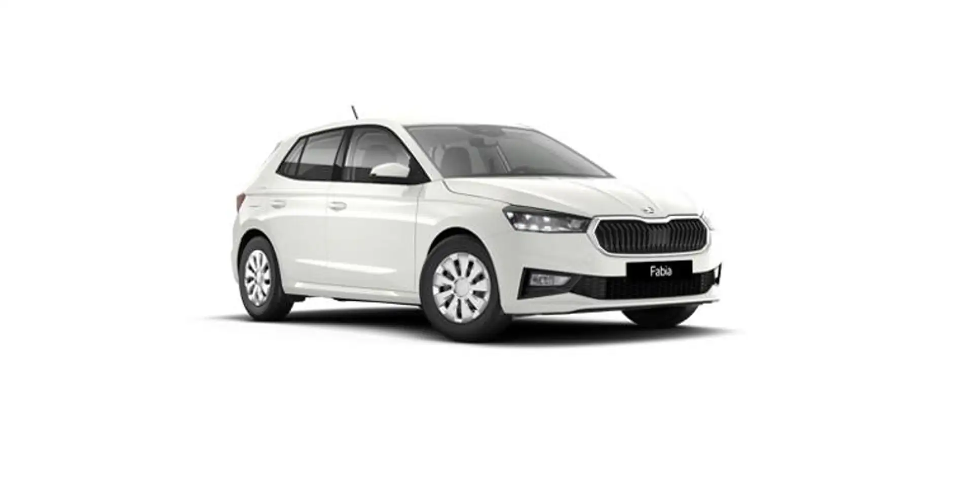 Skoda Fabia Fabia Selection 95PS Tempomat SHZ PDC Klimaauto Weiß - 1