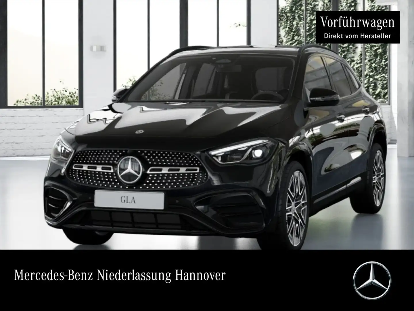 Mercedes-Benz GLA 200 AMG+NIGHT+PANO+AHK+MULTIBEAM+KAMERA+TOTW Schwarz - 1